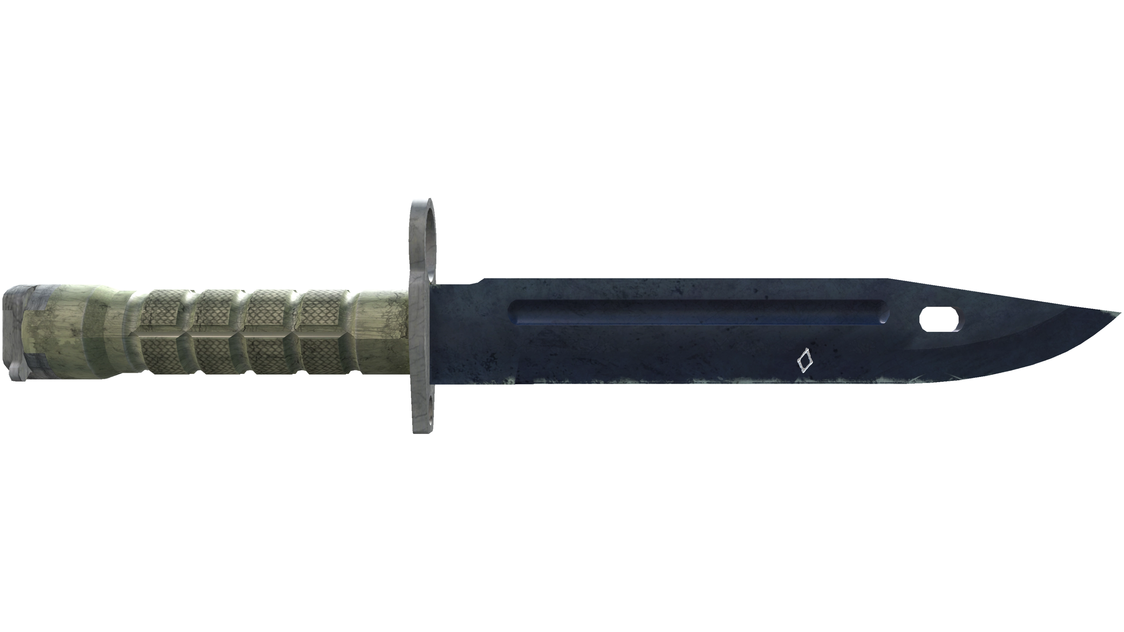 ★ StatTrak™ Bayonet | Blue Steel (Battle-Scarred)