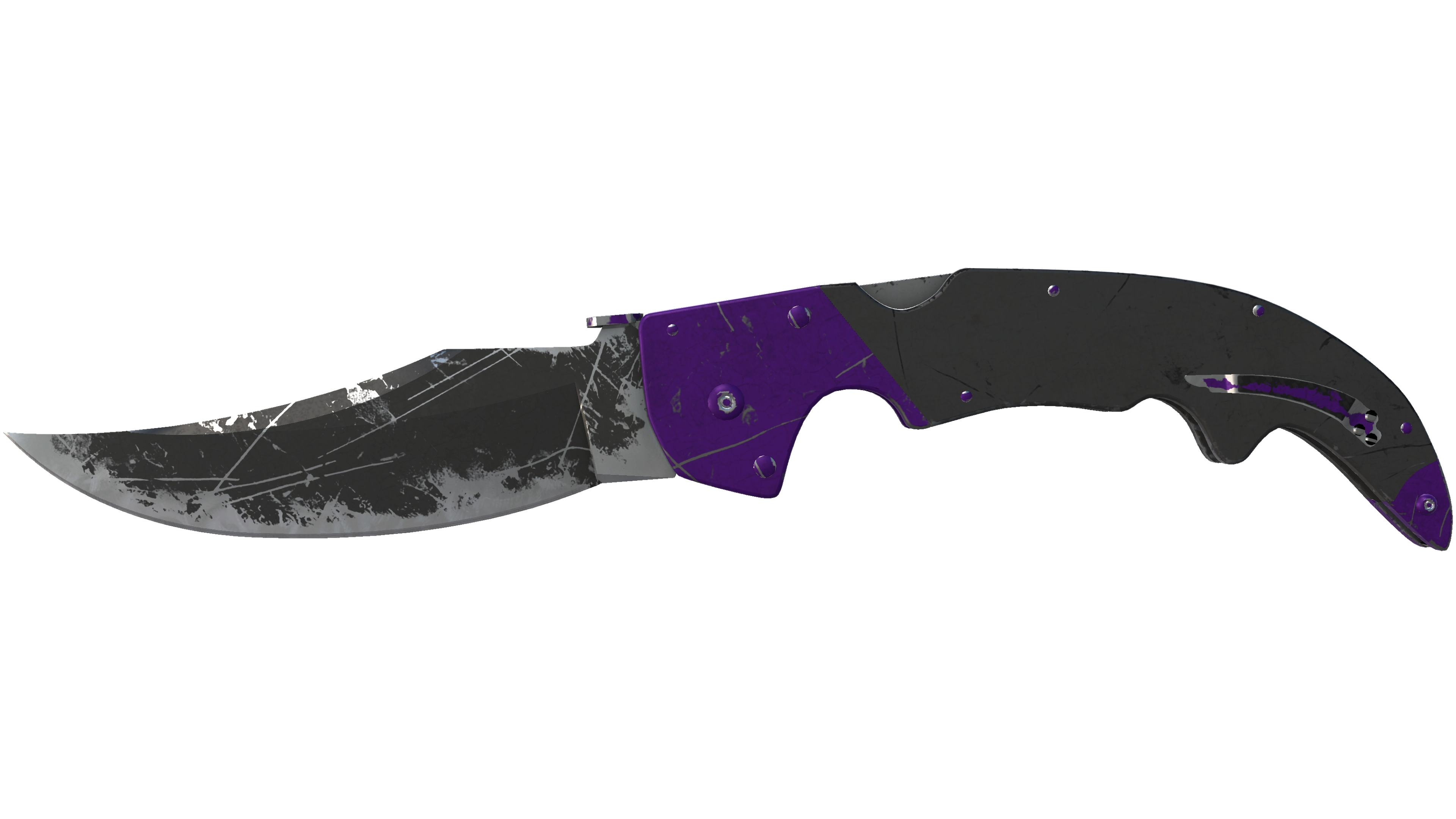 ★ StatTrak™ Falchion Knife | Ultraviolet (Battle-Scarred) thumbnail