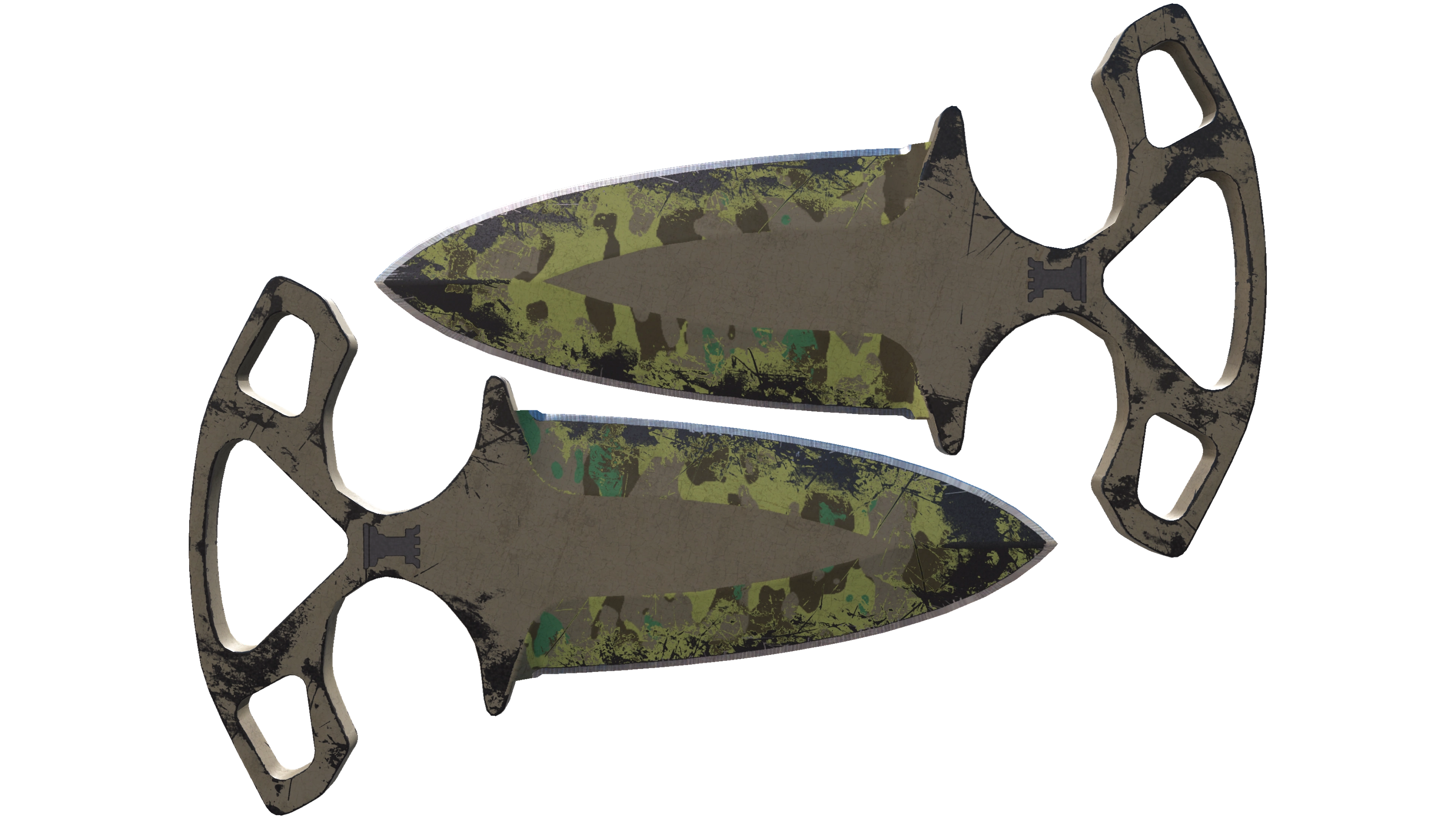 ★ Shadow Daggers | Boreal Forest (Battle-Scarred)
