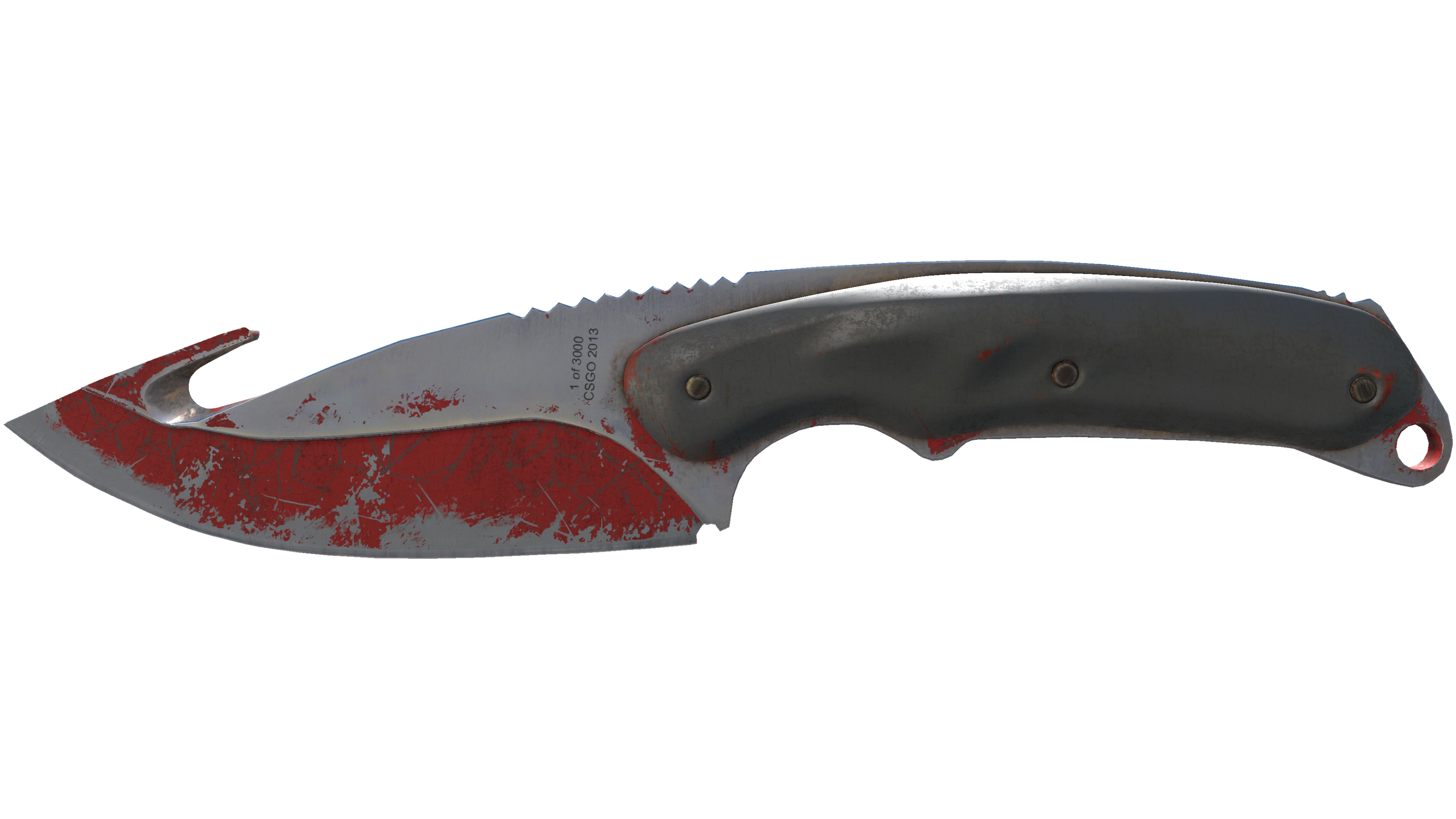 ★ StatTrak™ Gut Knife | Crimson Web (Battle-Scarred) thumbnail