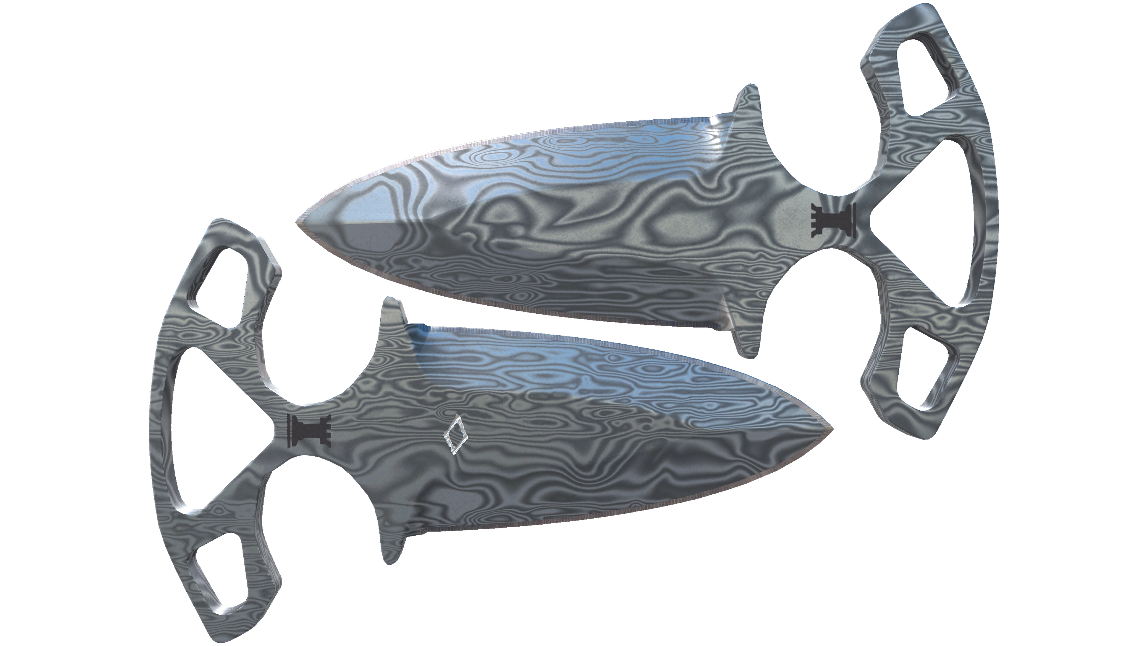 ★ StatTrak™ Shadow Daggers | Damascus Steel (Field-Tested)