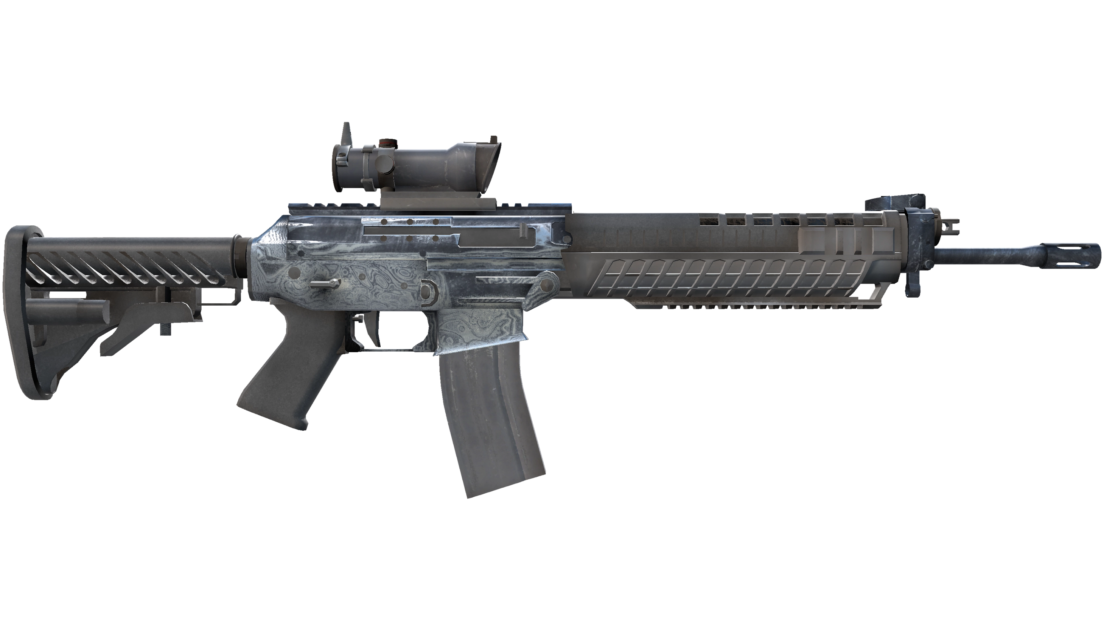 SG 553 | Damascus Steel (Factory New) thumbnail