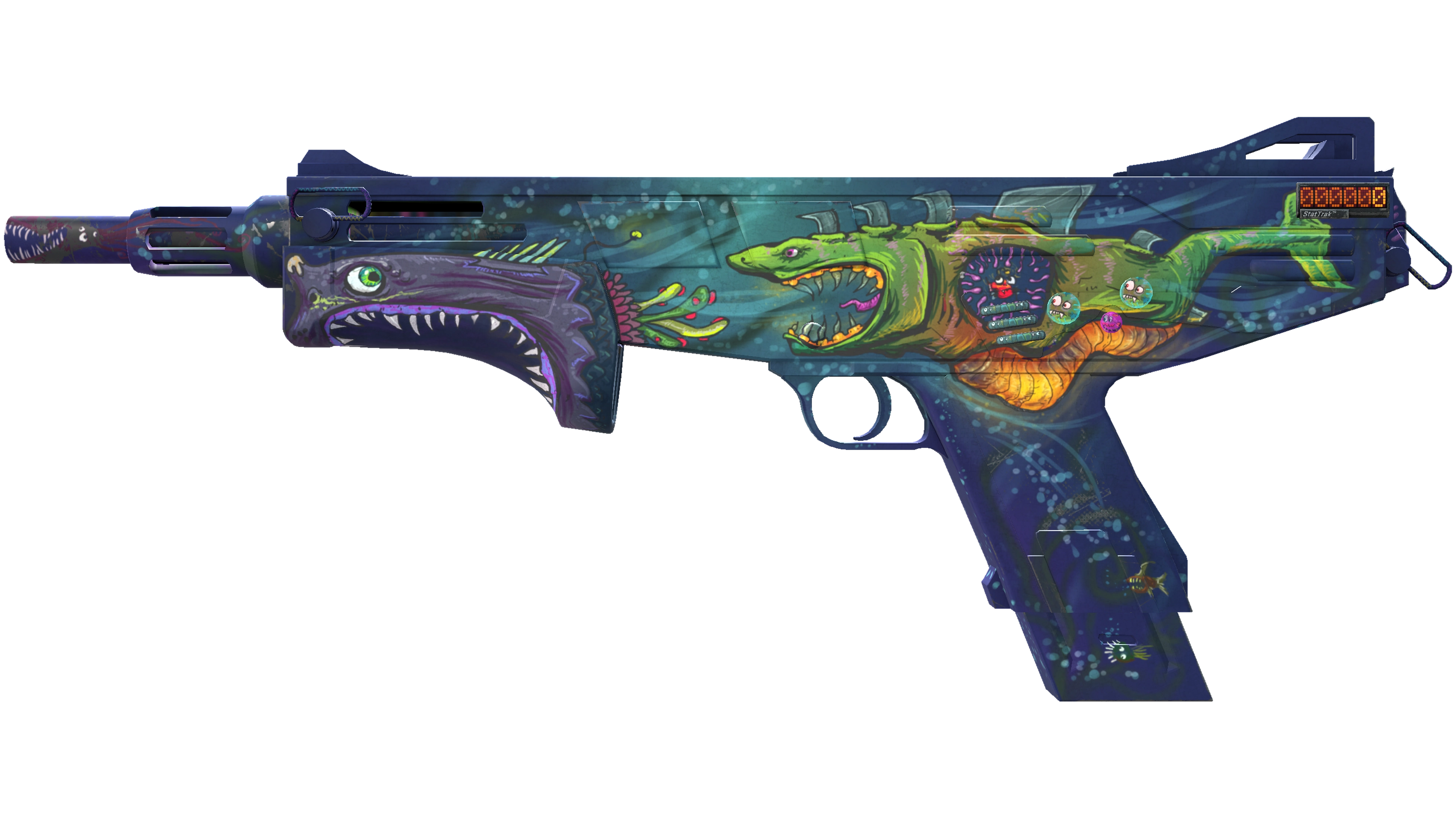 StatTrak™ MAG-7 | Monster Call (Well-Worn)