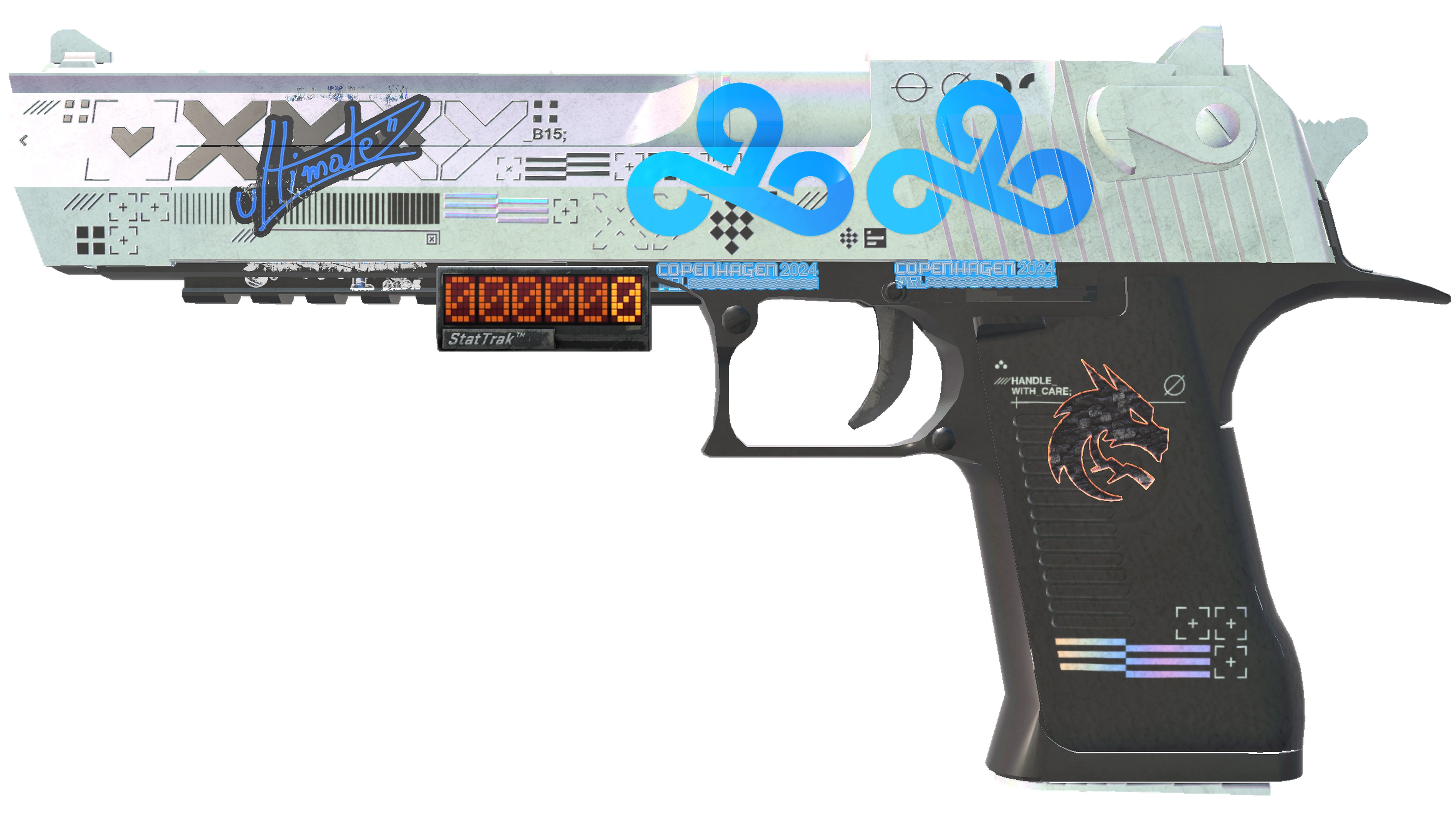 Miniatura de StatTrak™ Desert Eagle | Printstream (Field-Tested)