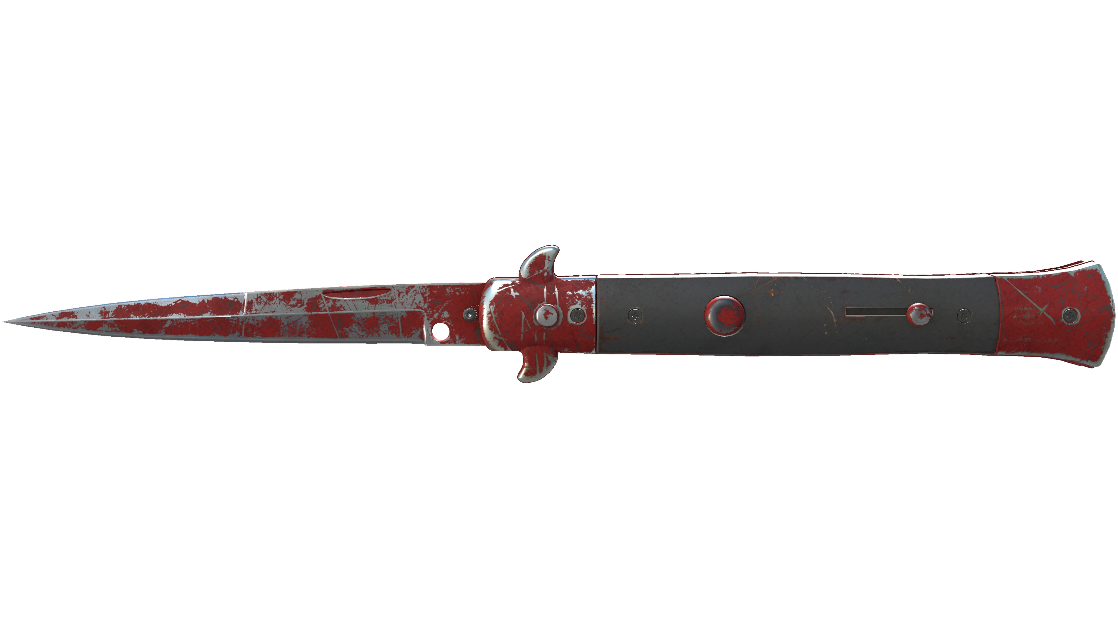 Miniatura de ★ StatTrak™ Stiletto Knife | Crimson Web (Battle-Scarred)