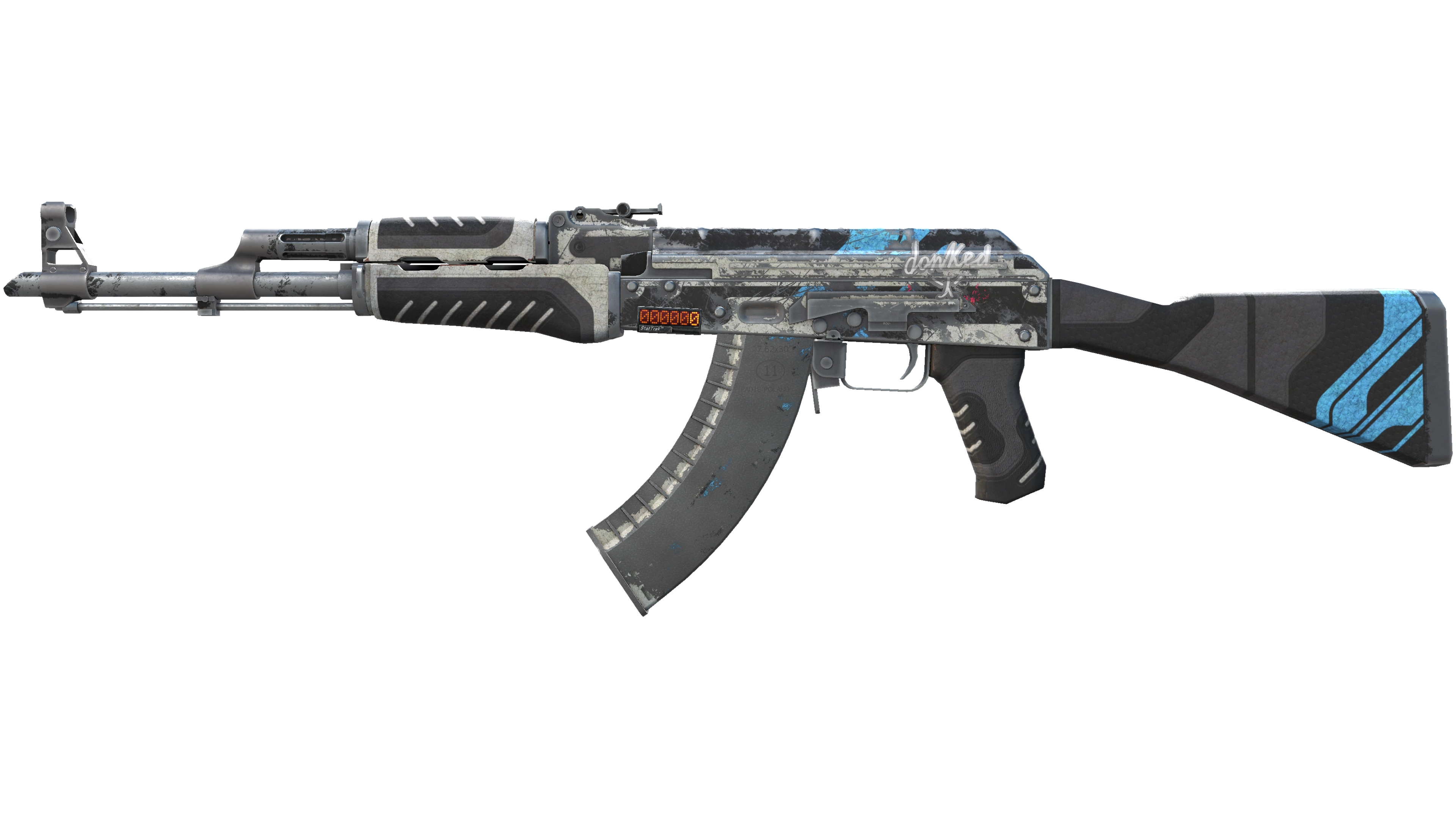 StatTrak™ AK-47 | Vulcan (Battle-Scarred)