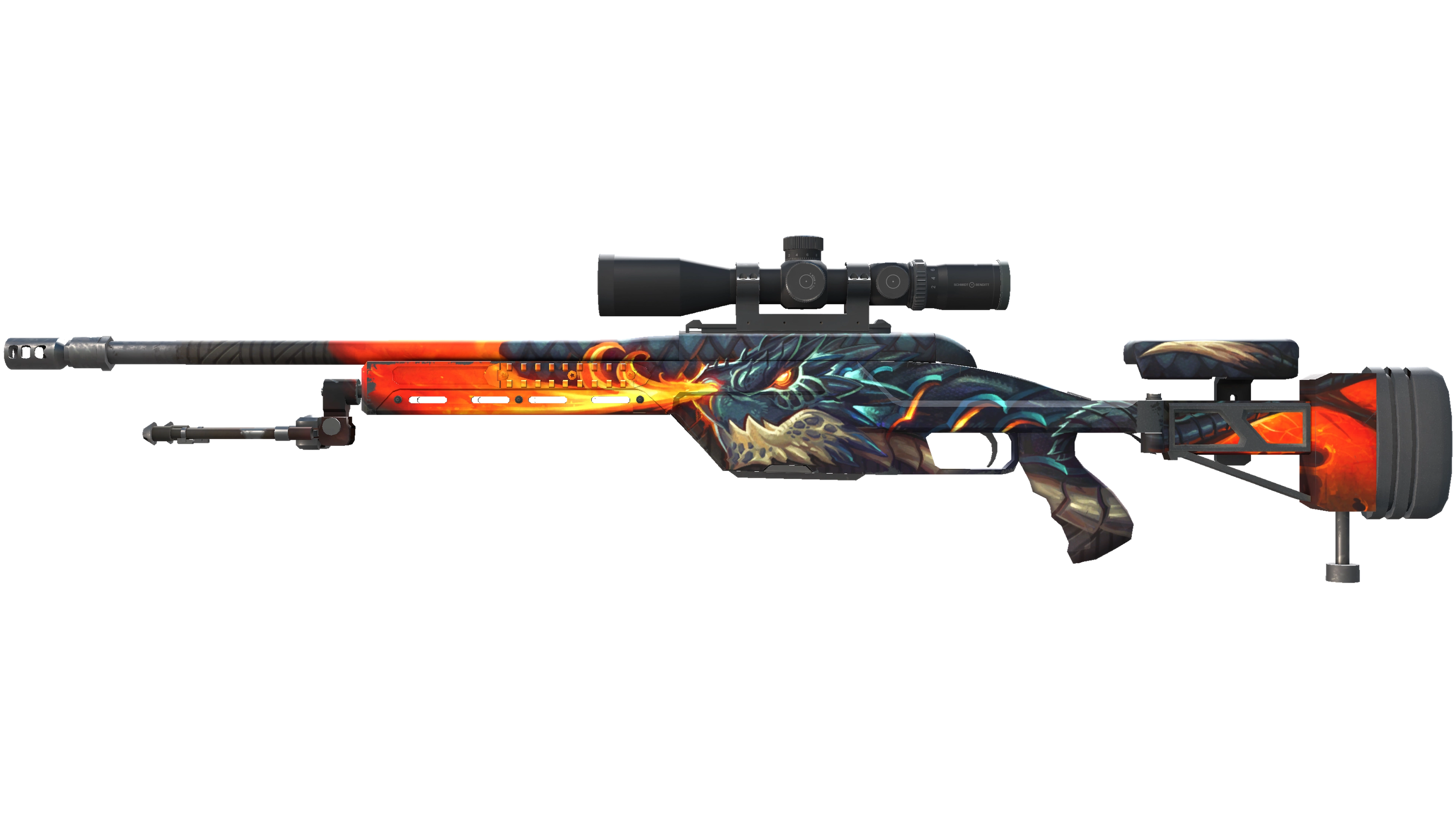 SSG 08 | Dragonfire (Minimal Wear)