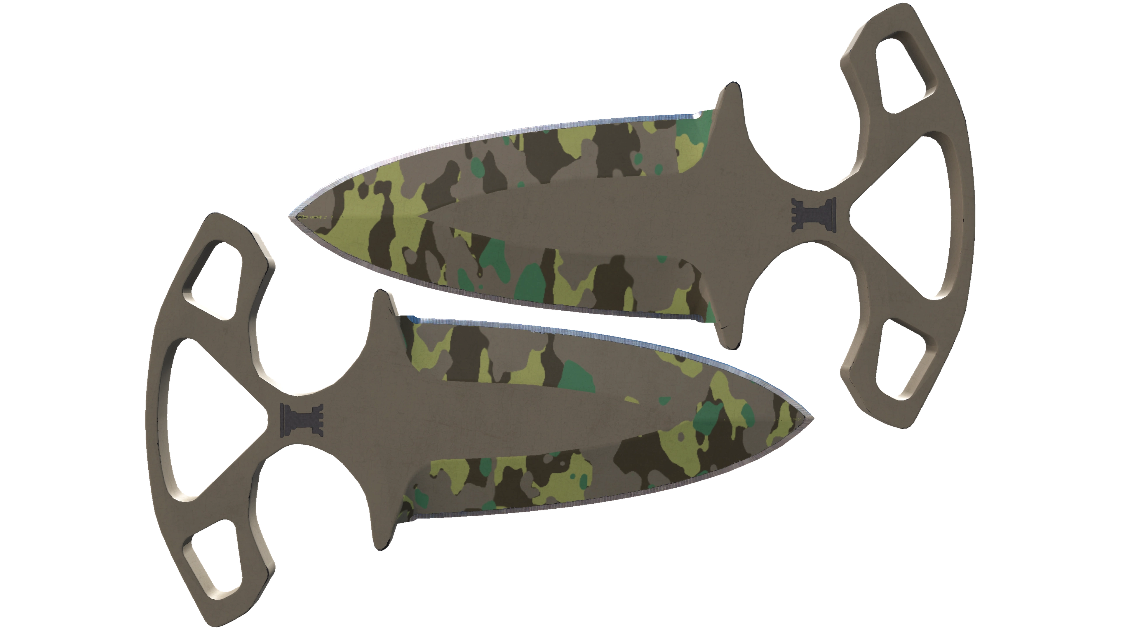 ★ Shadow Daggers | Boreal Forest (Minimal Wear)