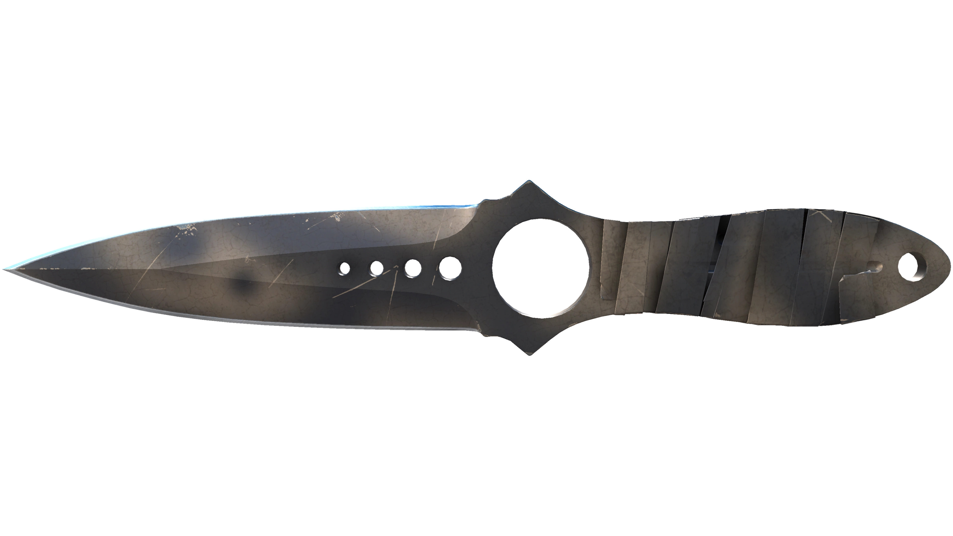 ★ Skeleton Knife | Scorched (Well-Worn) thumbnail