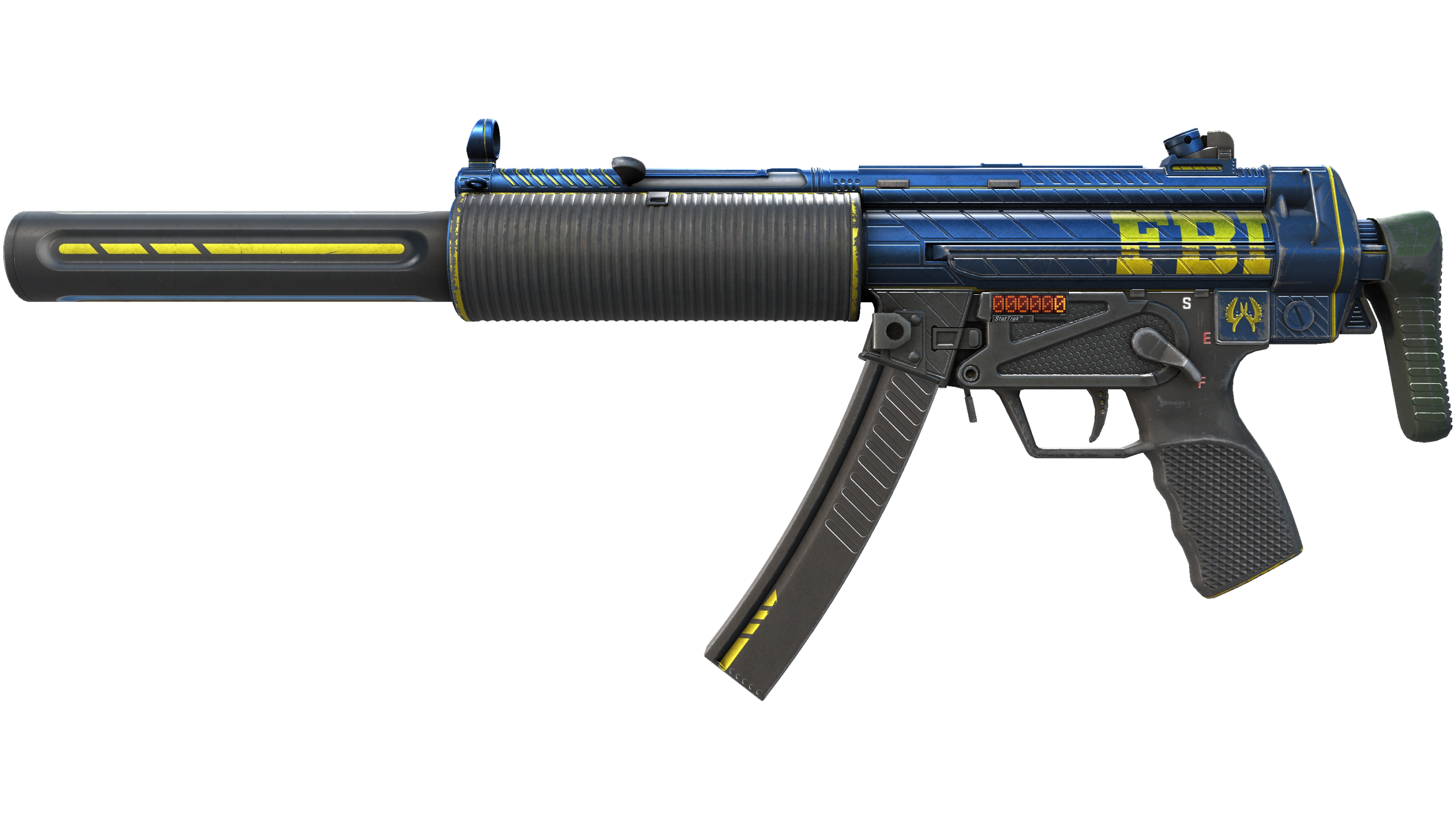 StatTrak™ MP5-SD | Agent (Well-Worn) thumbnail