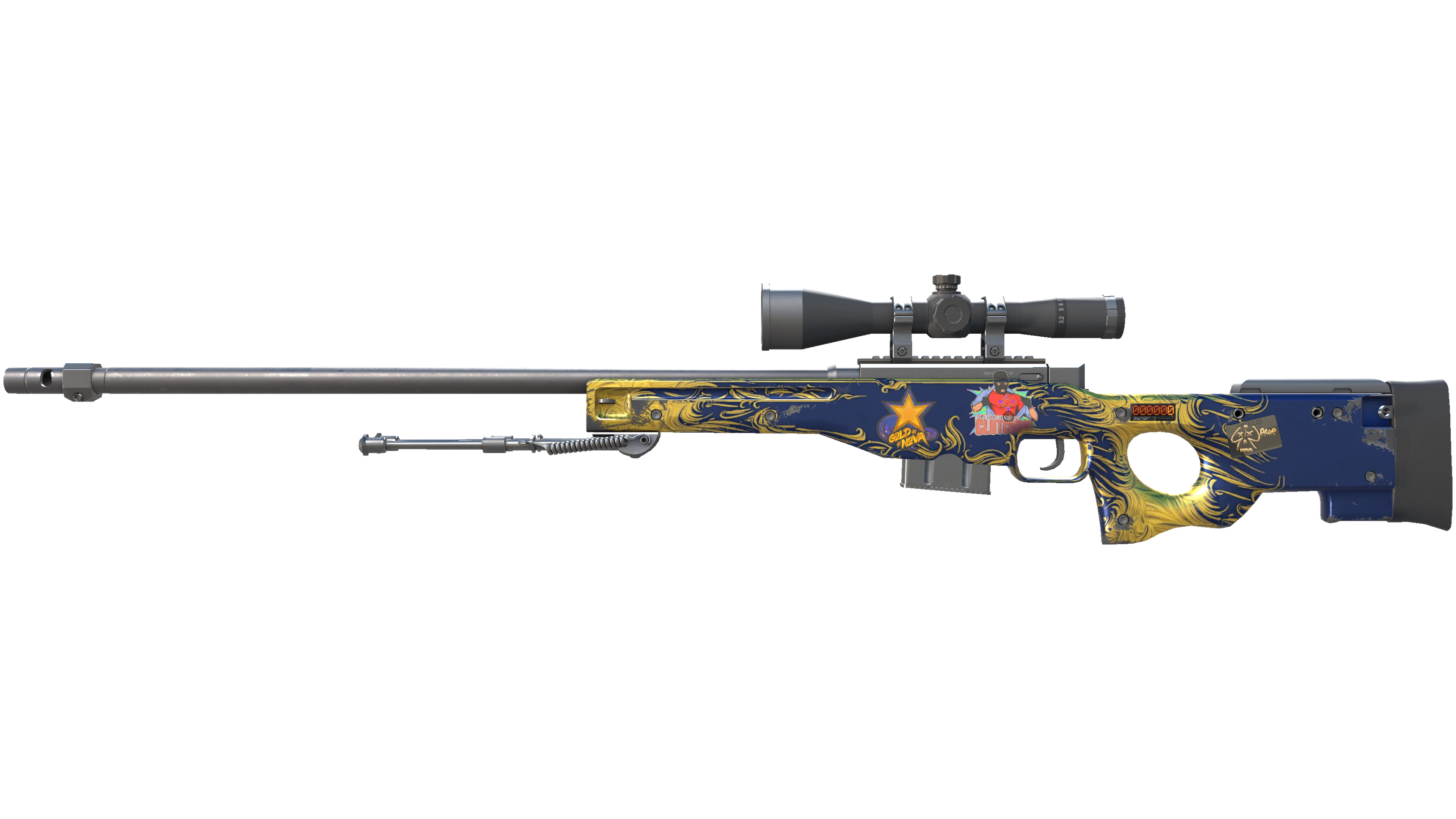 StatTrak™ AWP | Man-o'-war (Minimal Wear)