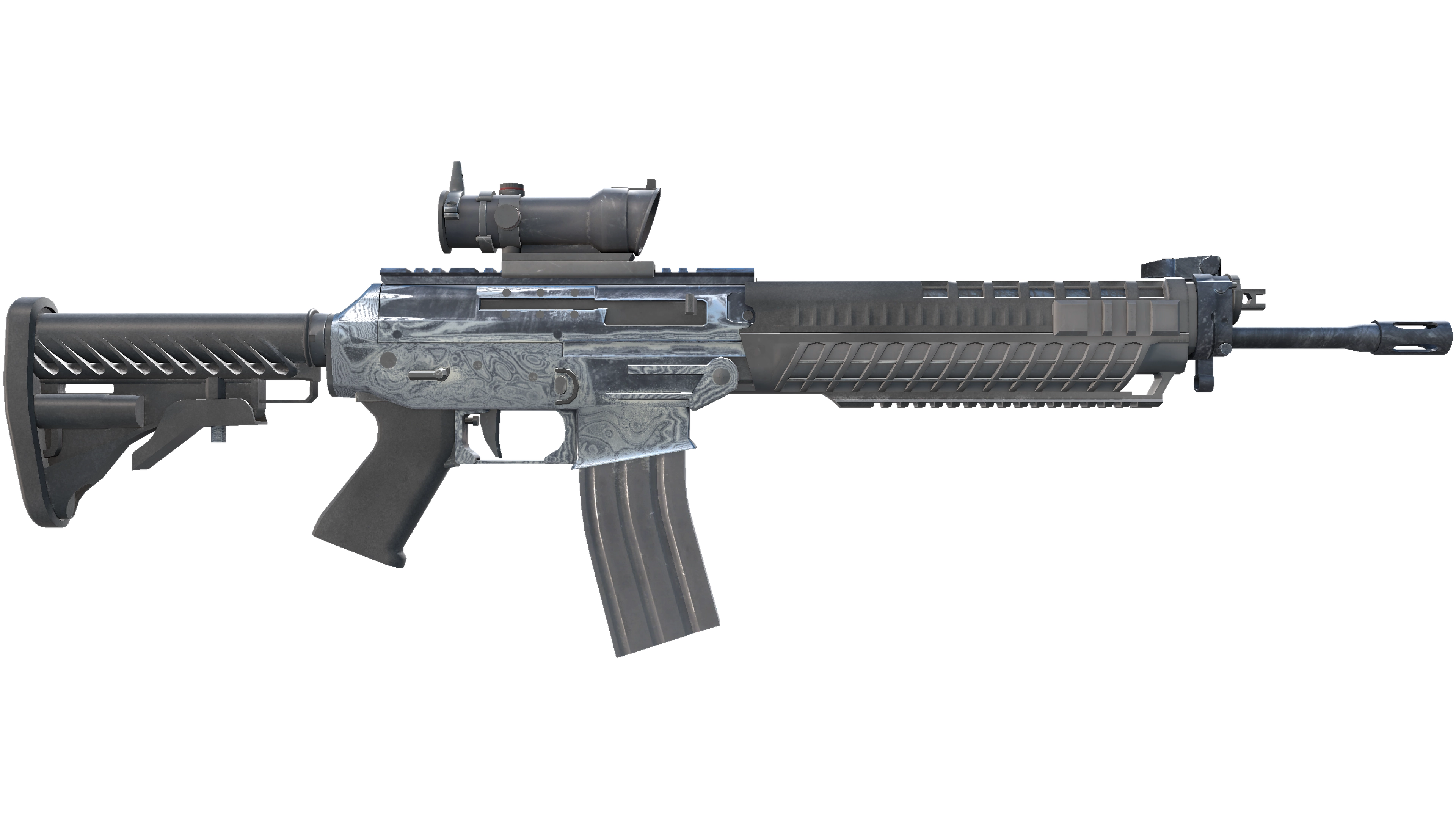 SG 553 | Damascus Steel (Factory New) thumbnail