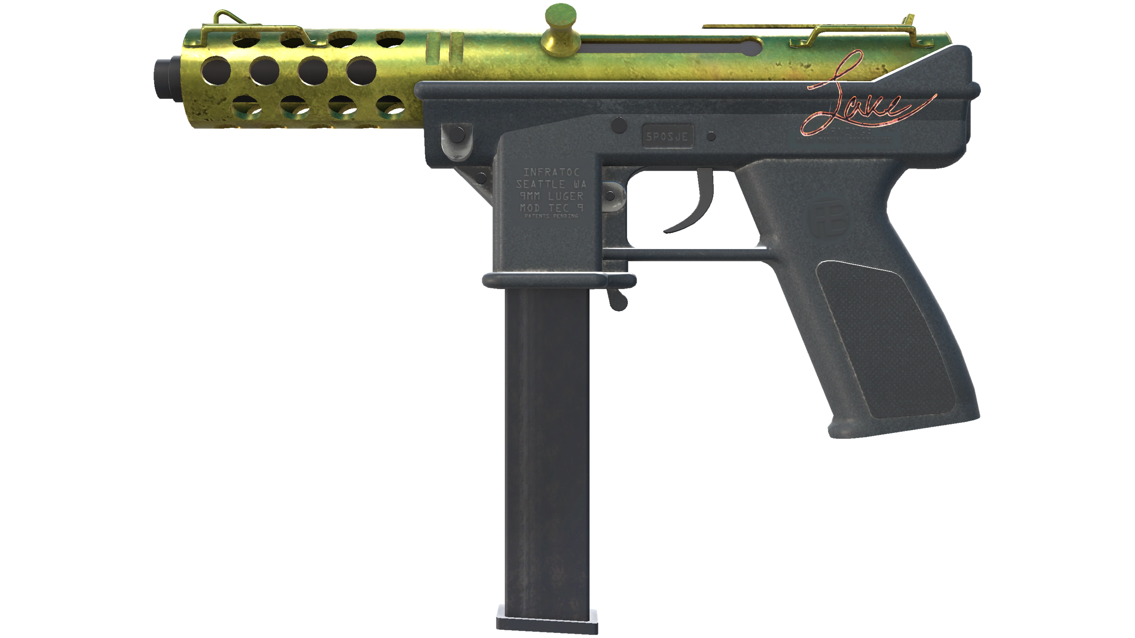 Tec-9 | Brass (Minimal Wear) thumbnail