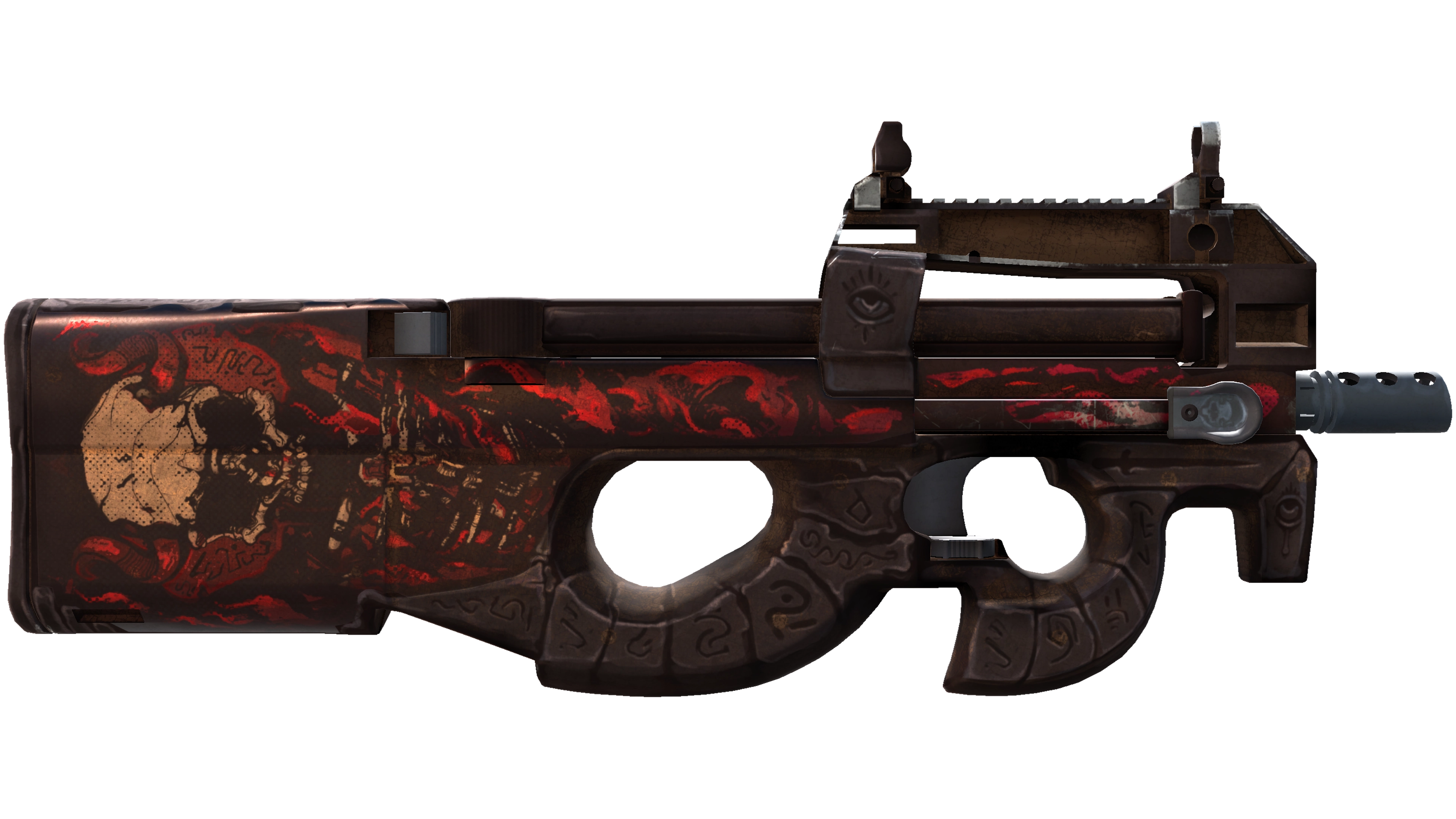 StatTrak™ P90 | Shallow Grave (Battle-Scarred) thumbnail