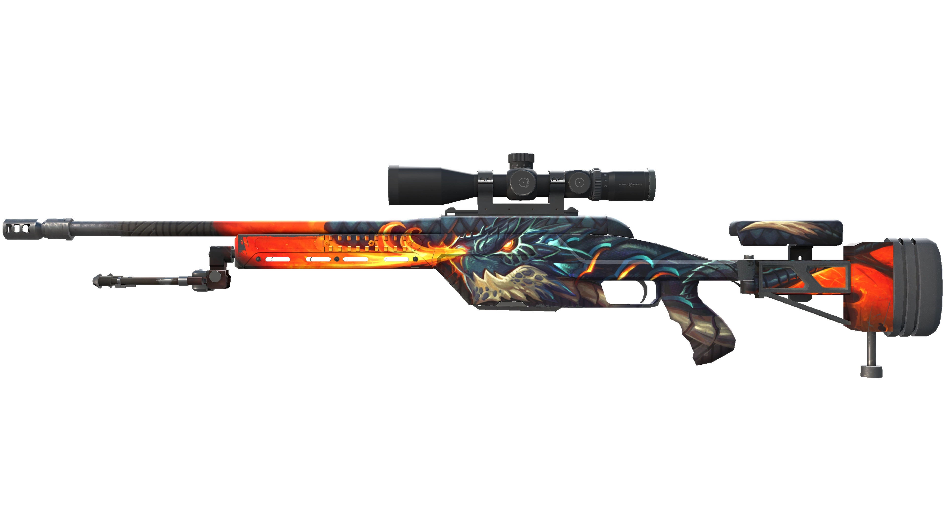 SSG 08 | Dragonfire (Minimal Wear)