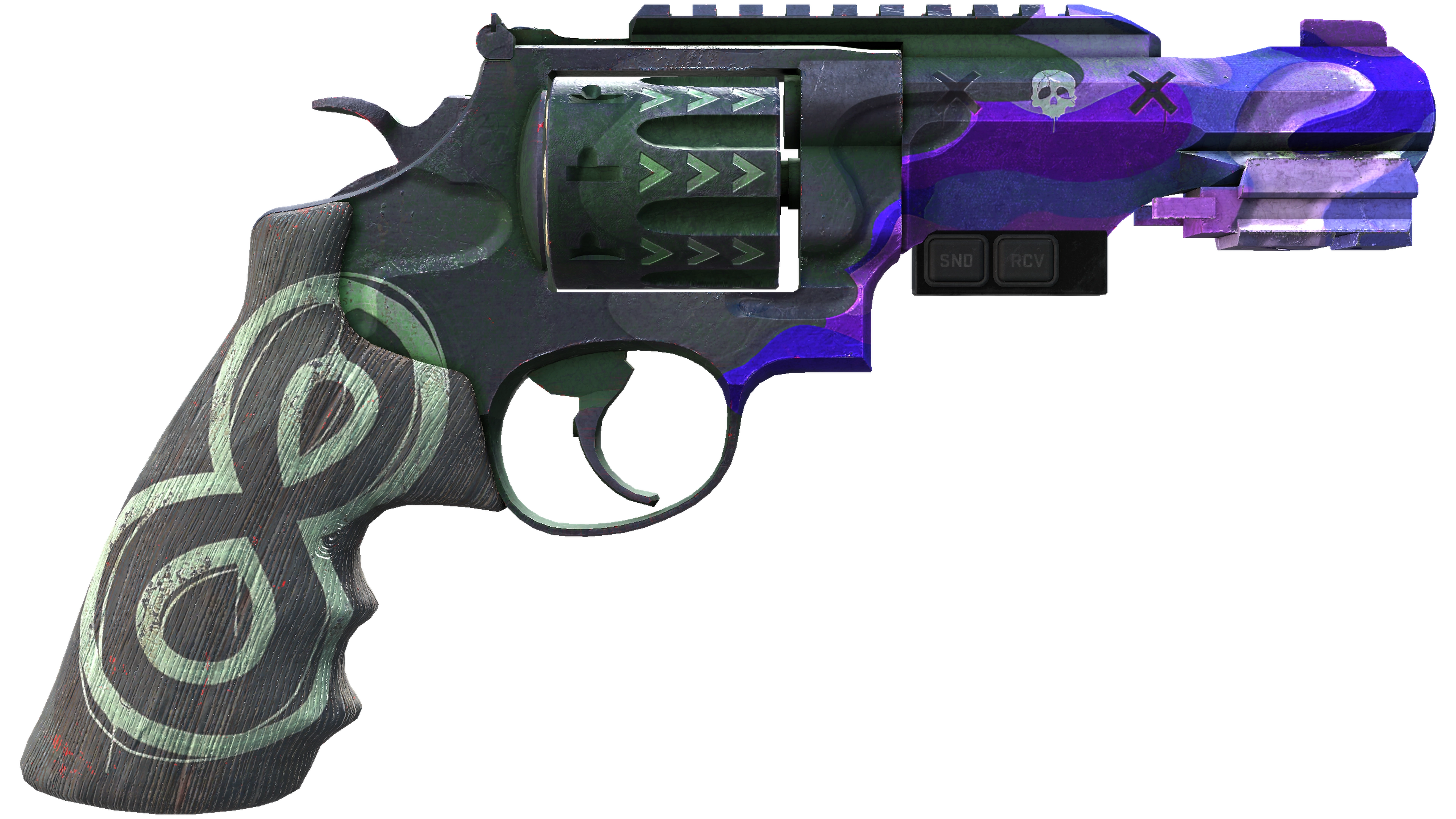StatTrak™ R8 Revolver | Crazy 8 (Battle-Scarred) thumbnail