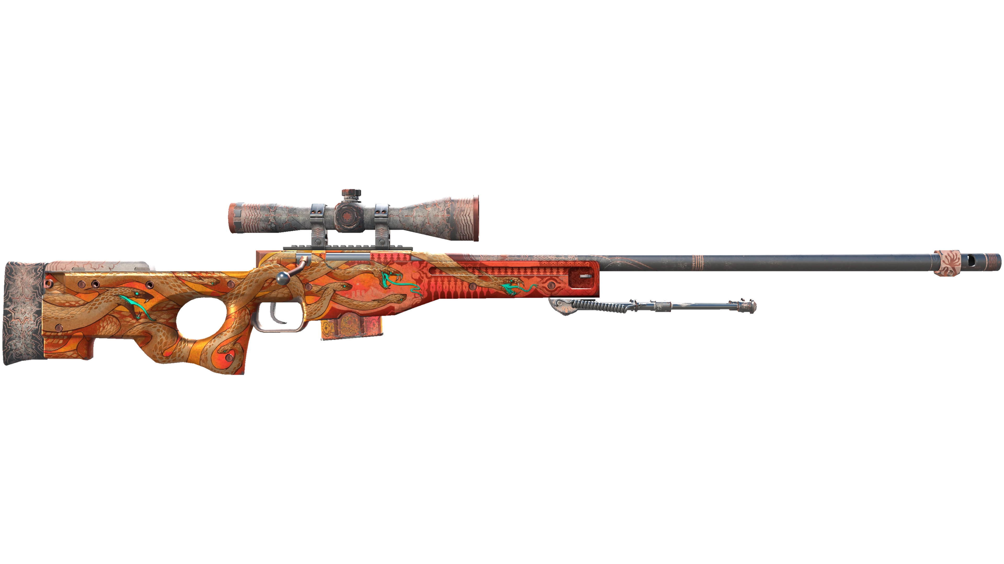 صورة مصغرة لـ Souvenir AWP | Desert Hydra (Battle-Scarred)