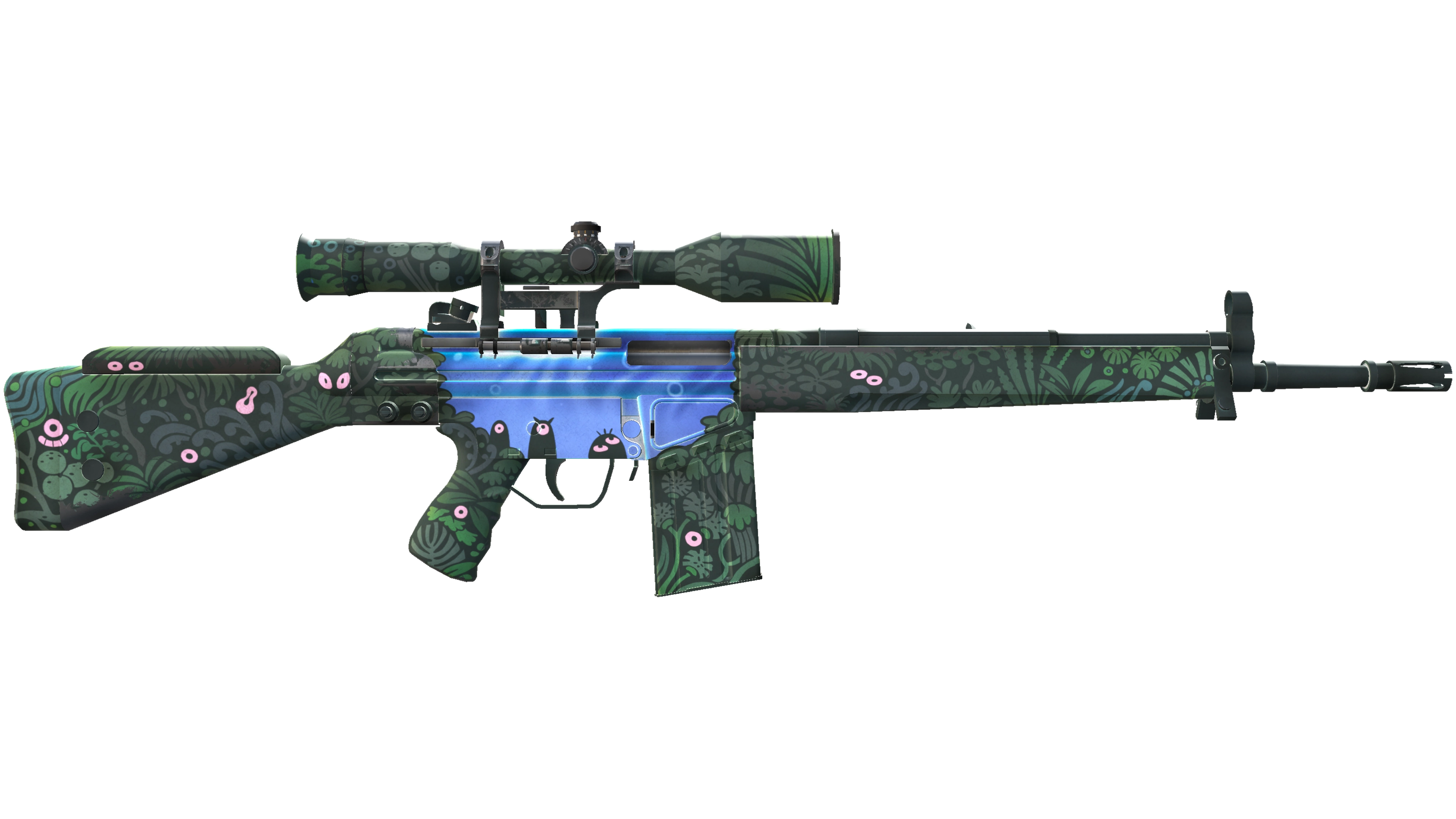 Vorschau von StatTrak™ G3SG1 | Dream Glade (Field-Tested)