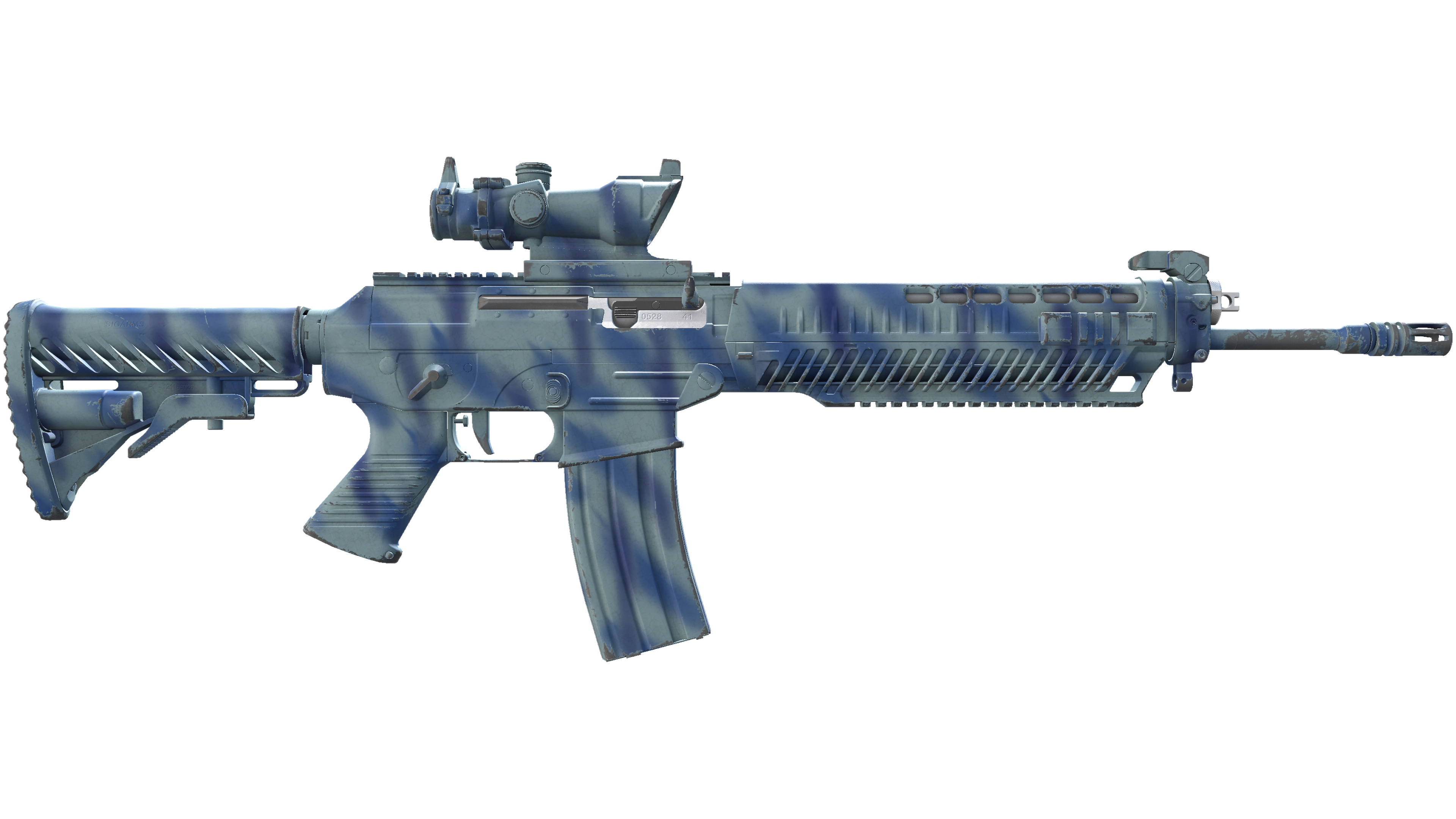 SG 553 | Wave Spray (Field-Tested) thumbnail