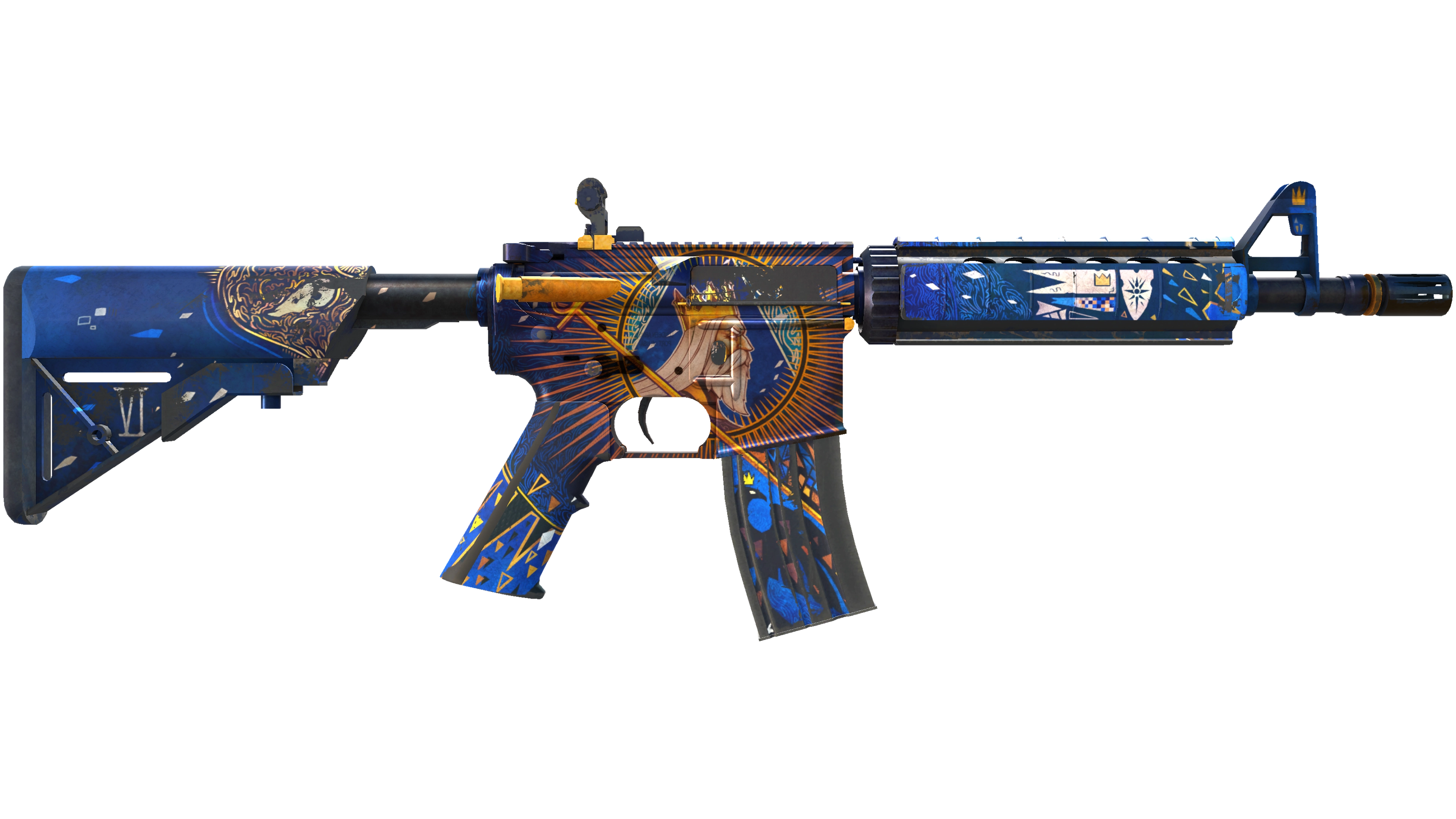 StatTrak™ M4A4 | The Emperor (Well-Worn) thumbnail