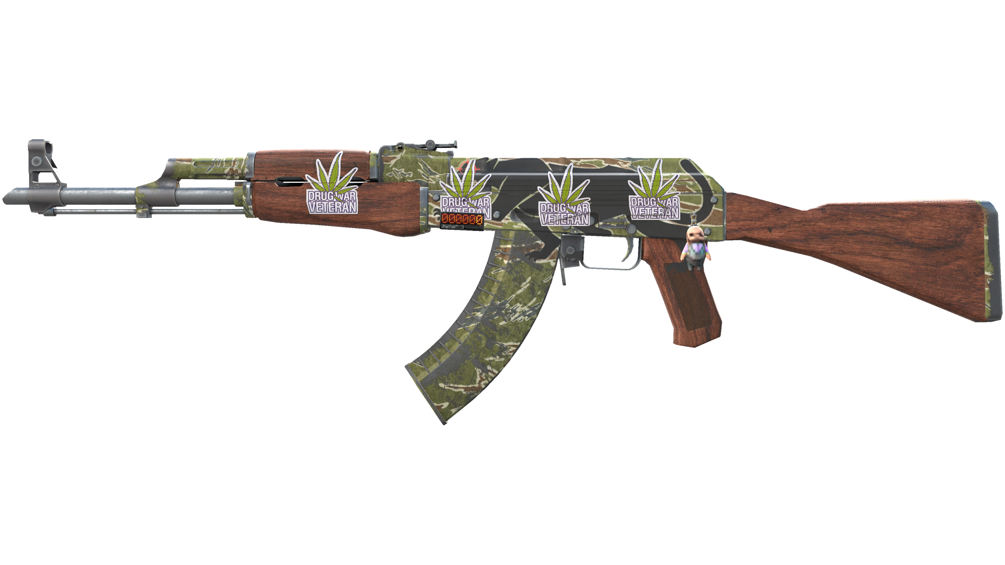 StatTrak™ AK-47 | Jaguar (Well-Worn)