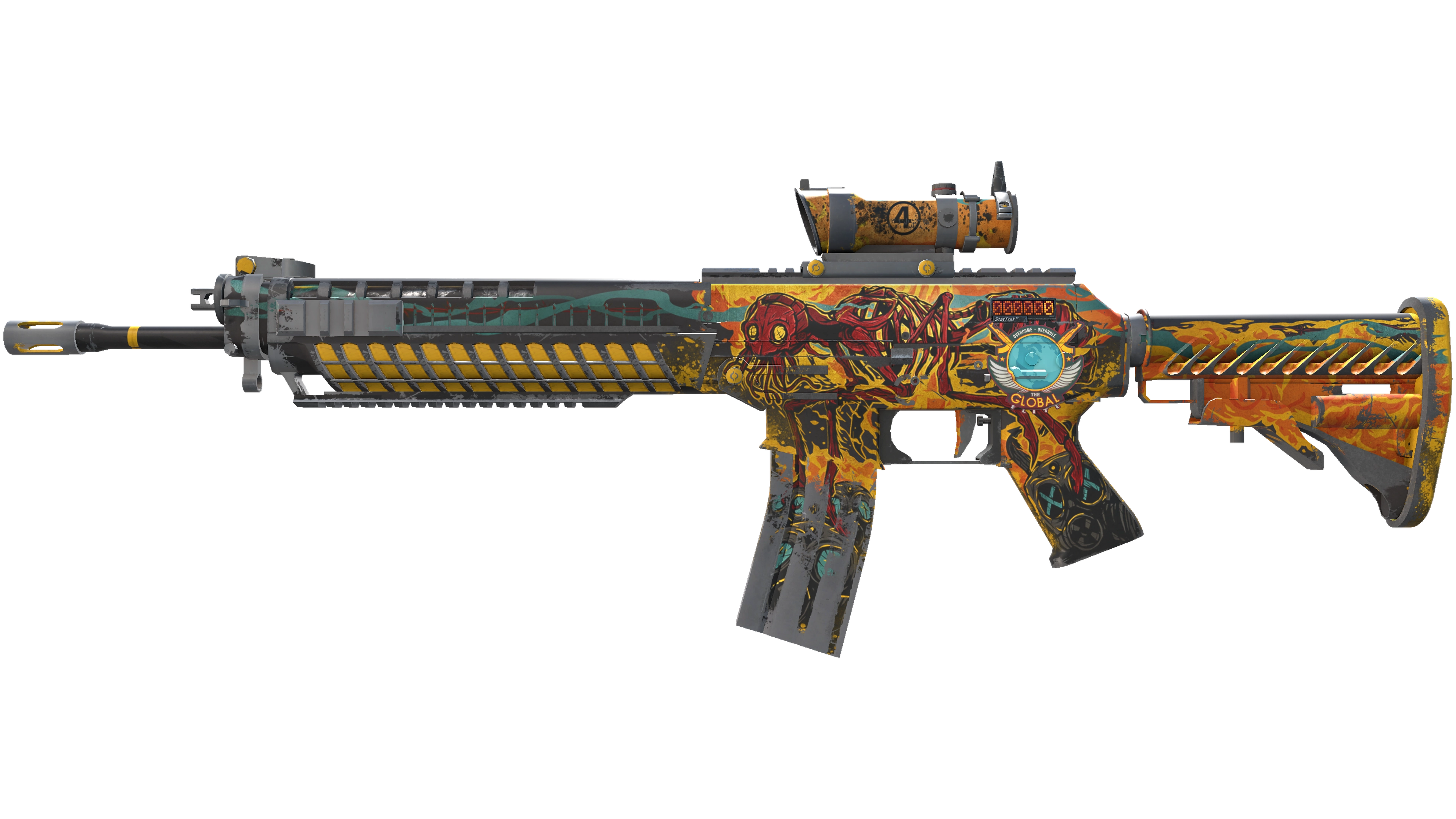 StatTrak™ SG 553 | Colony IV (Field-Tested)
