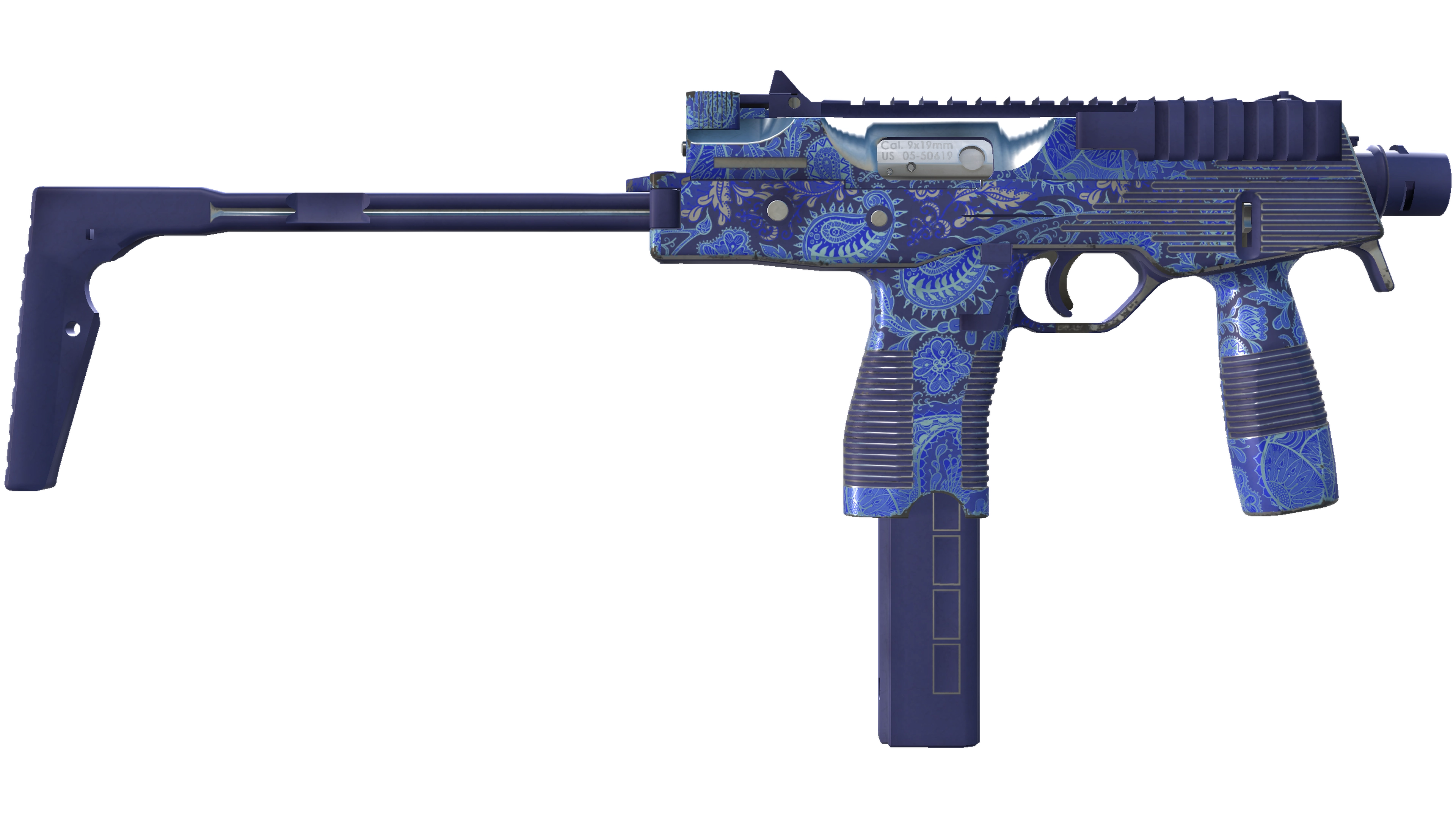 MP9 | Cobalt Paisley (Minimal Wear) thumbnail