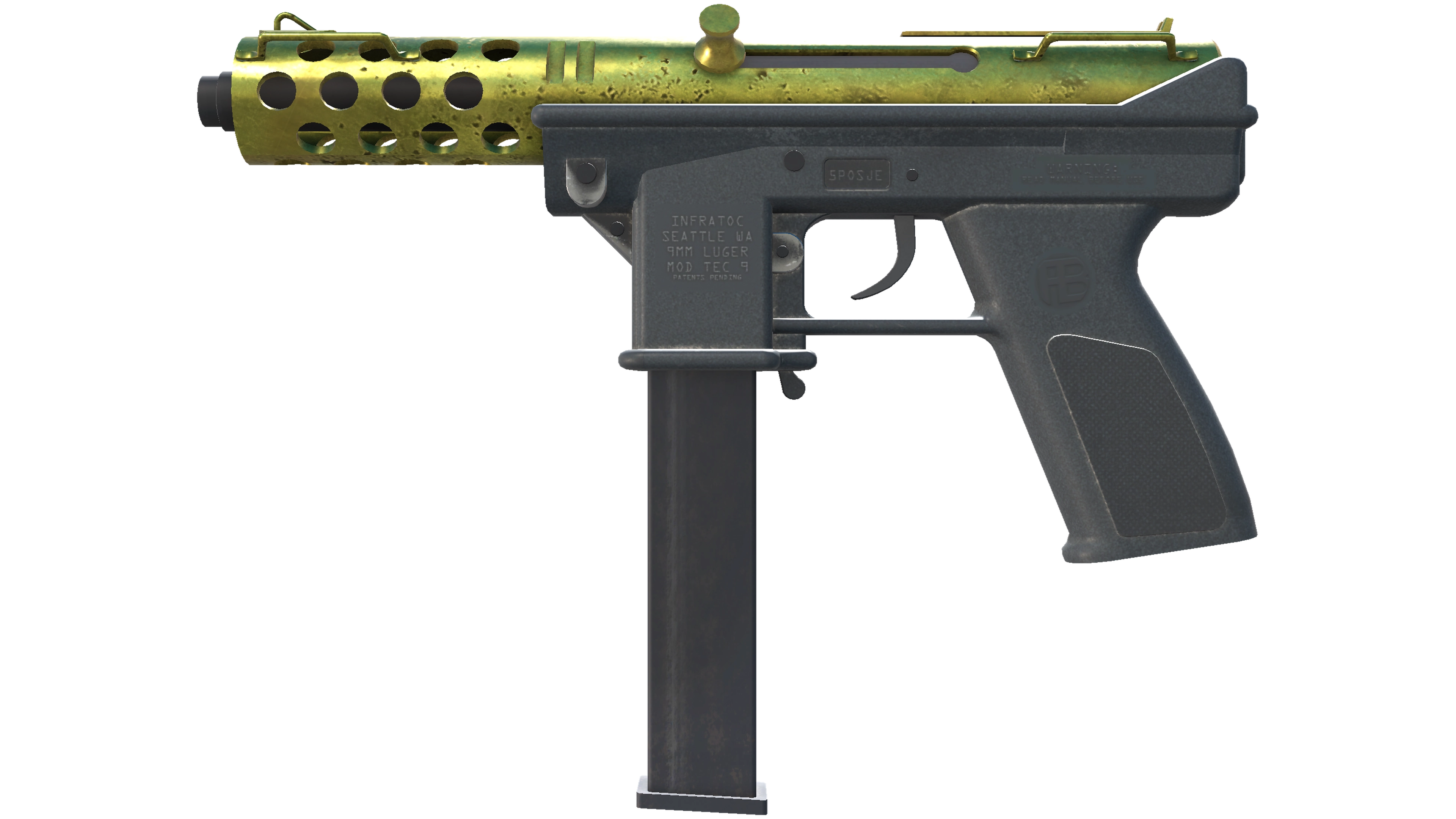 Tec-9 | Brass (Minimal Wear) thumbnail