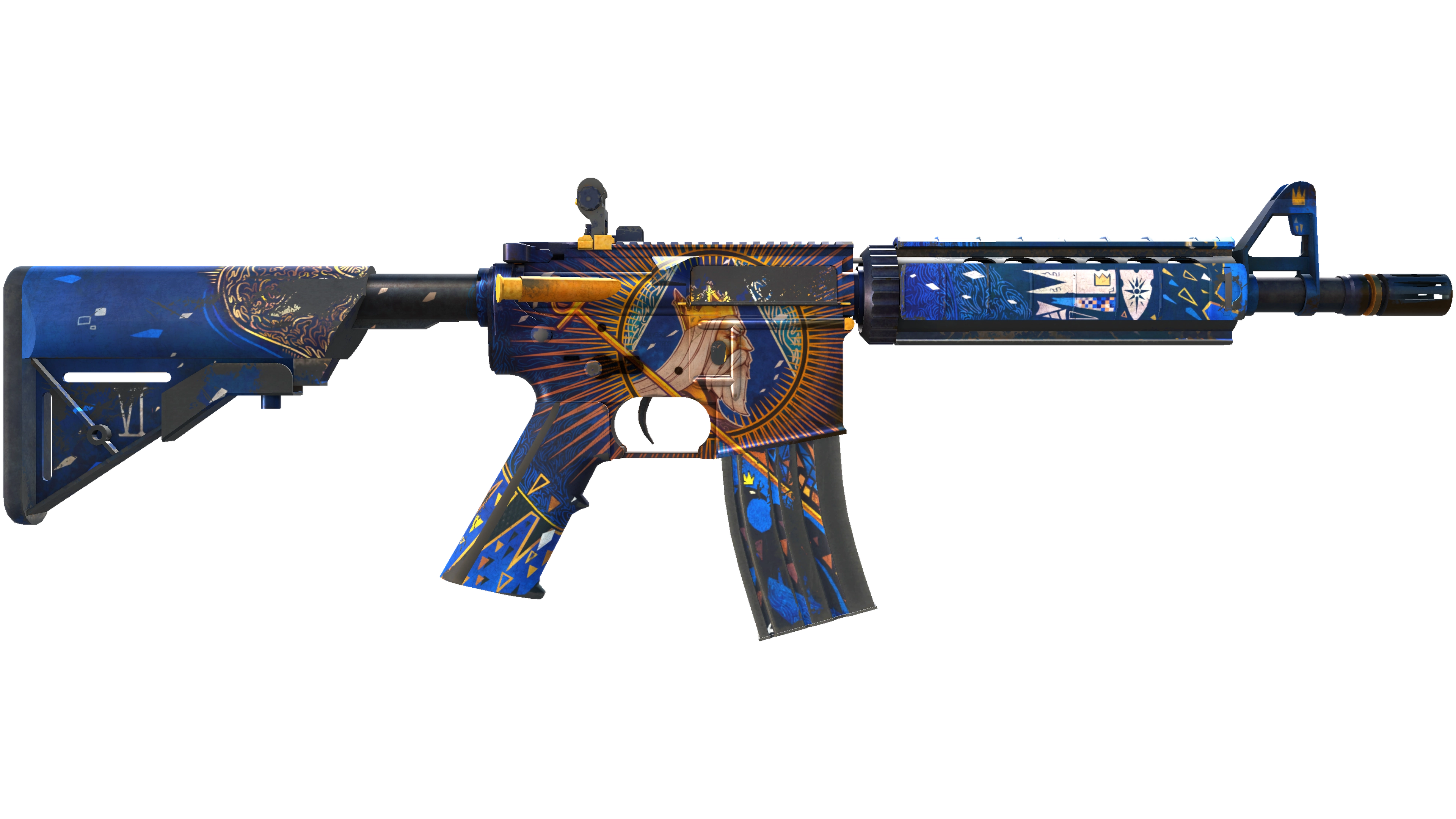 StatTrak™ M4A4 | The Emperor (Well-Worn) thumbnail