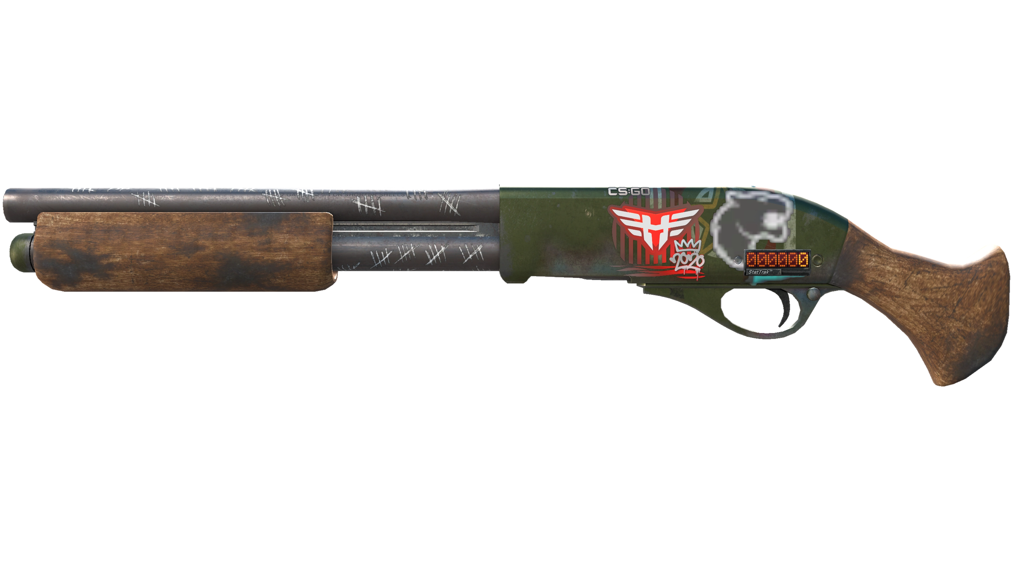 StatTrak™ Sawed-Off | Fubar (Well-Worn)