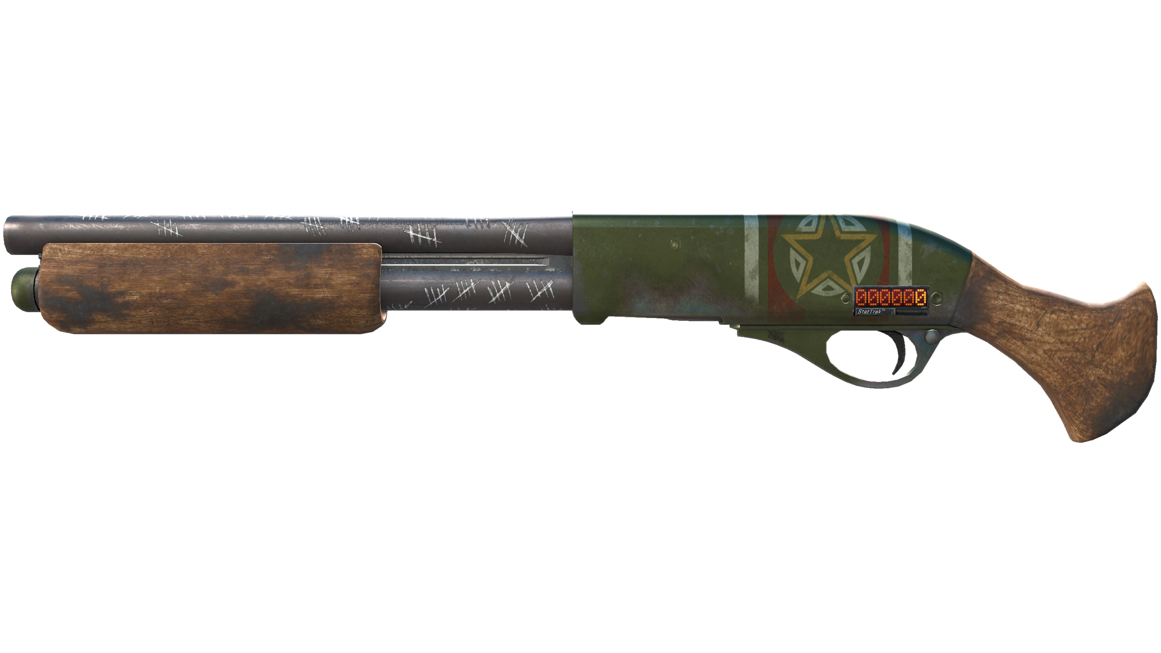 StatTrak™ Sawed-Off | Fubar (Well-Worn)