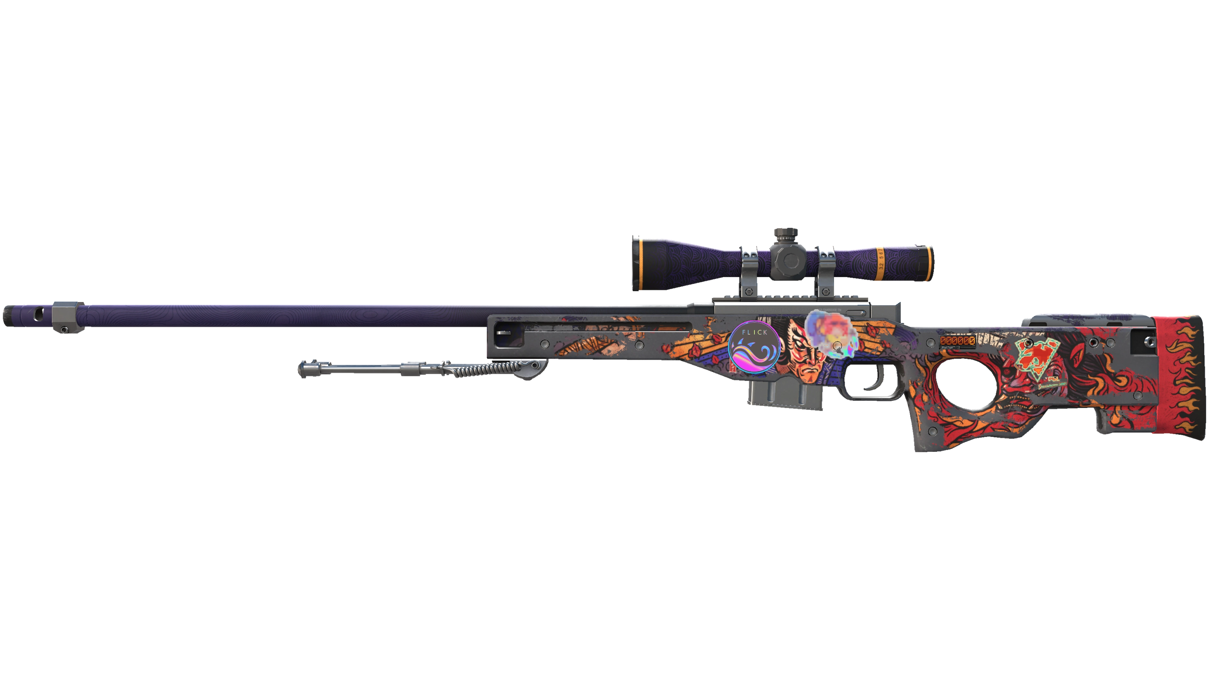 StatTrak™ AWP | Oni Taiji (Well-Worn)