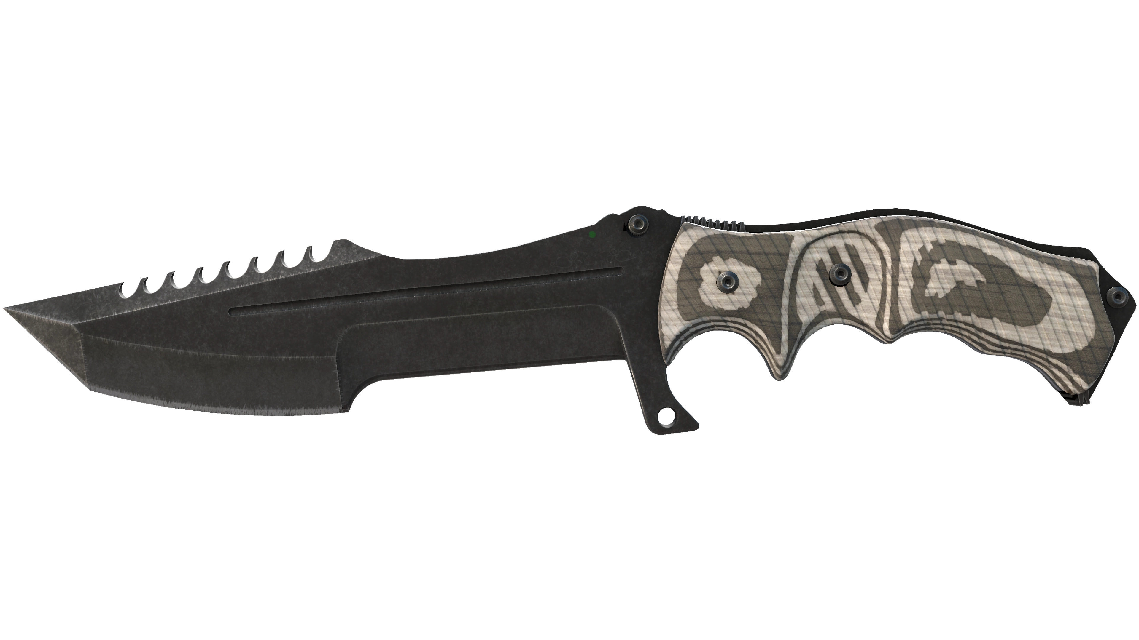 ★ StatTrak™ Huntsman Knife | Black Laminate (Field-Tested) thumbnail