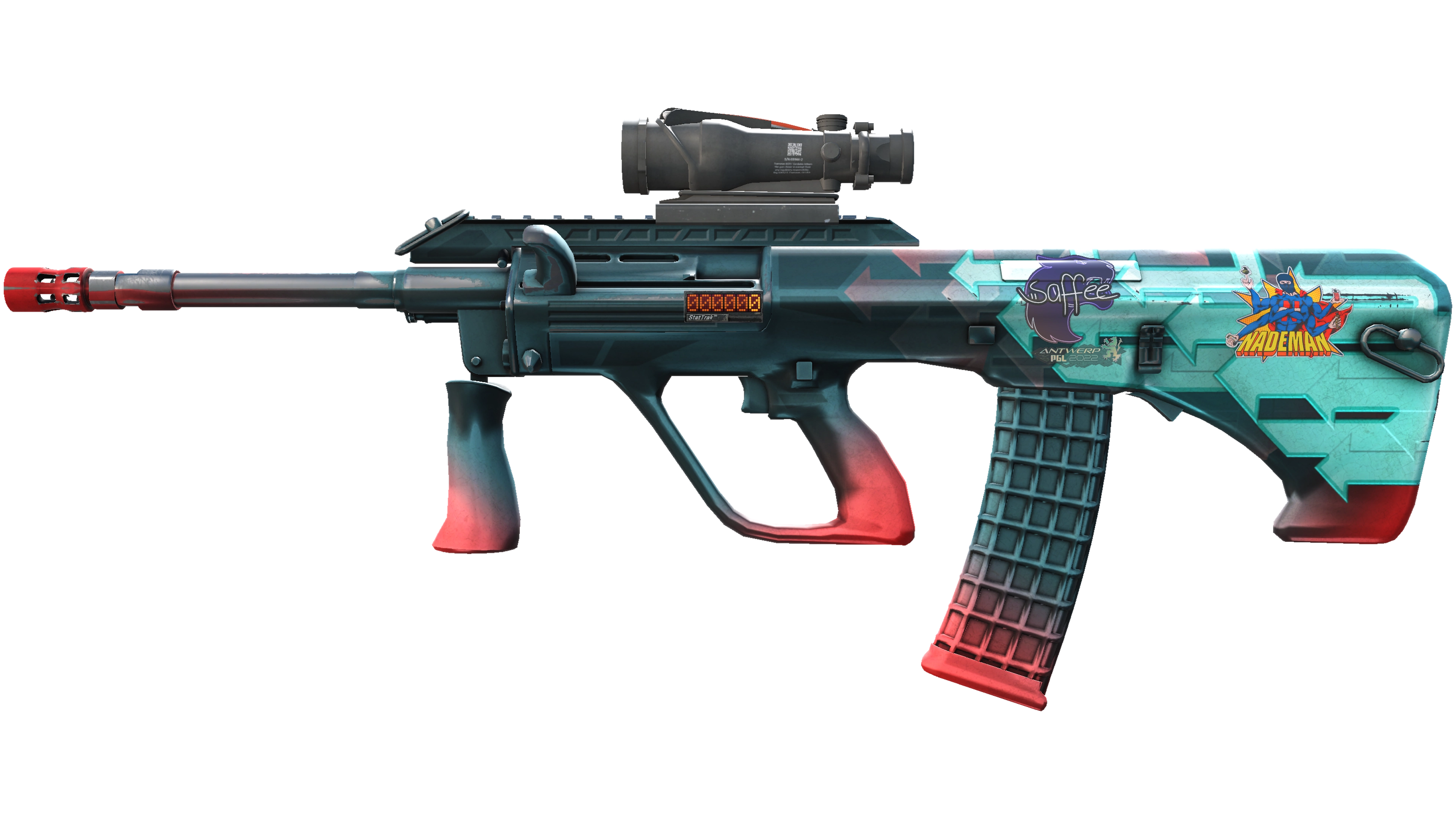 StatTrak™ AUG | Momentum (Well-Worn)