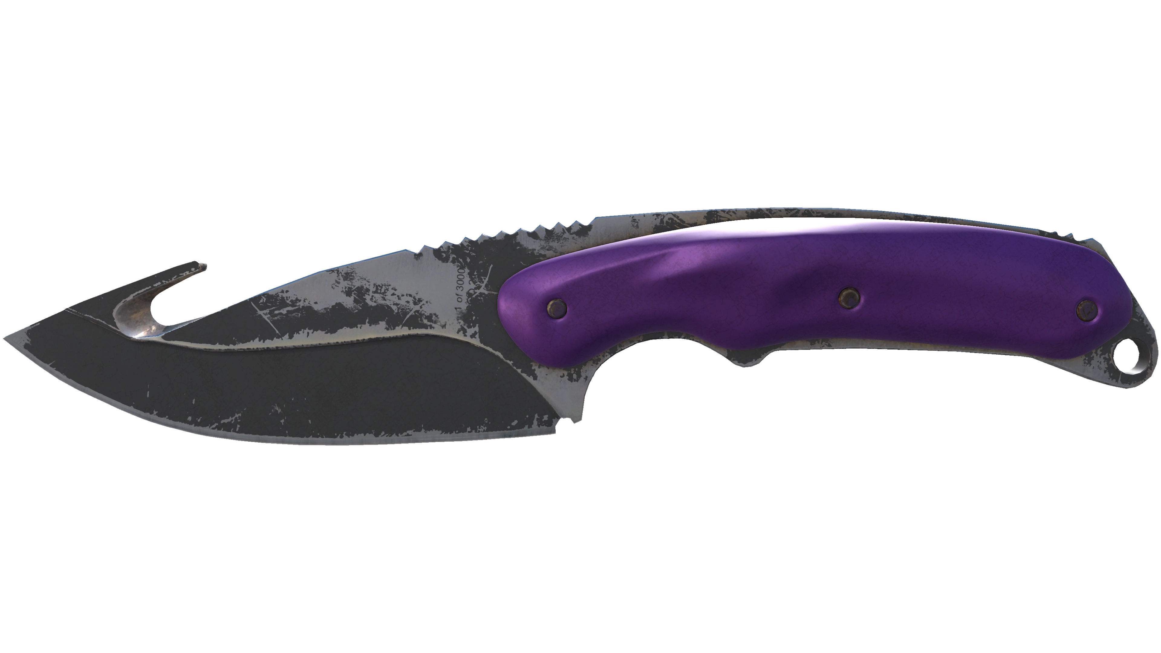 Miniature de ★ StatTrak™ Gut Knife | Ultraviolet (Field-Tested)
