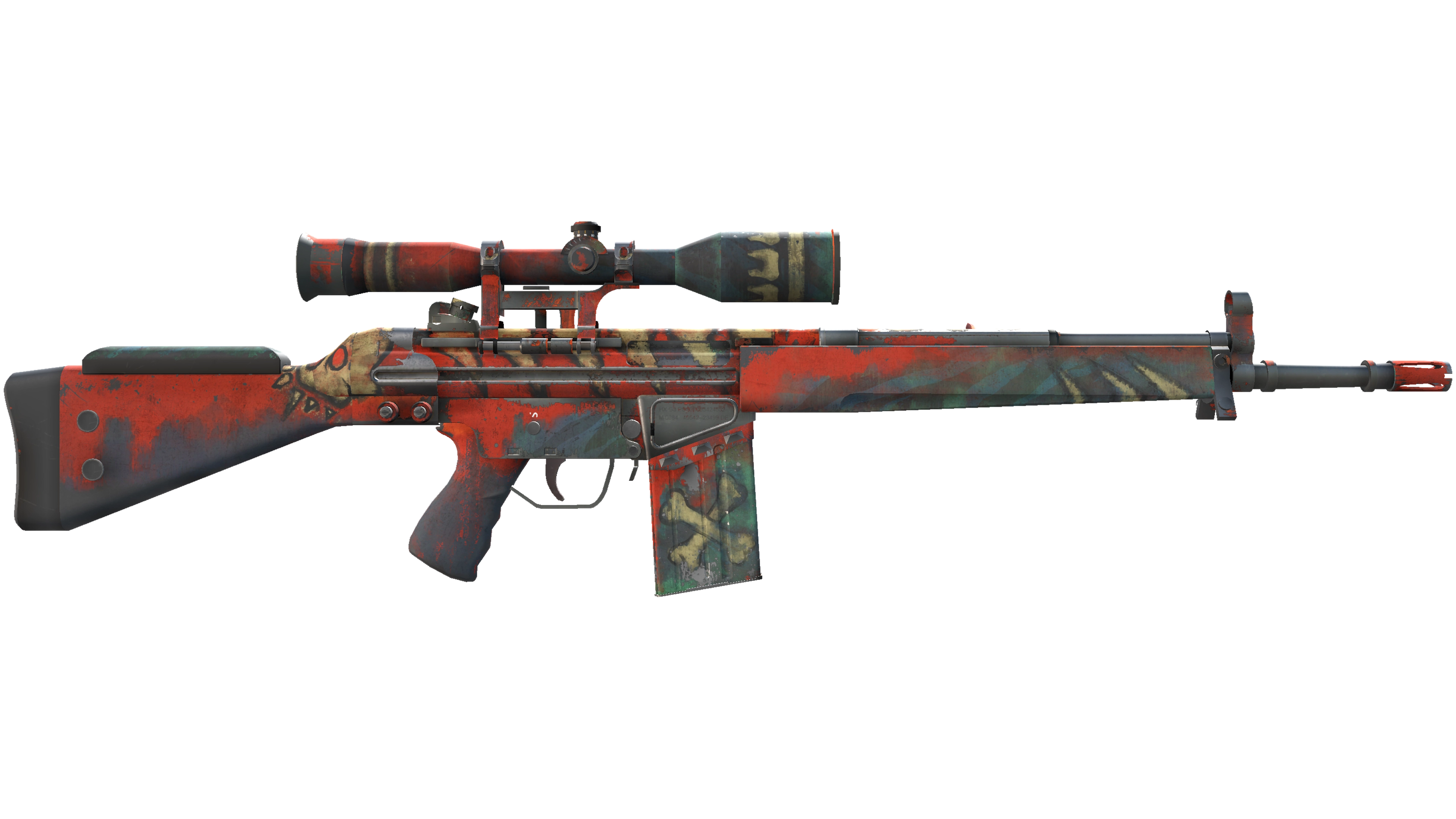 StatTrak™ G3SG1 | The Executioner (Well-Worn) thumbnail