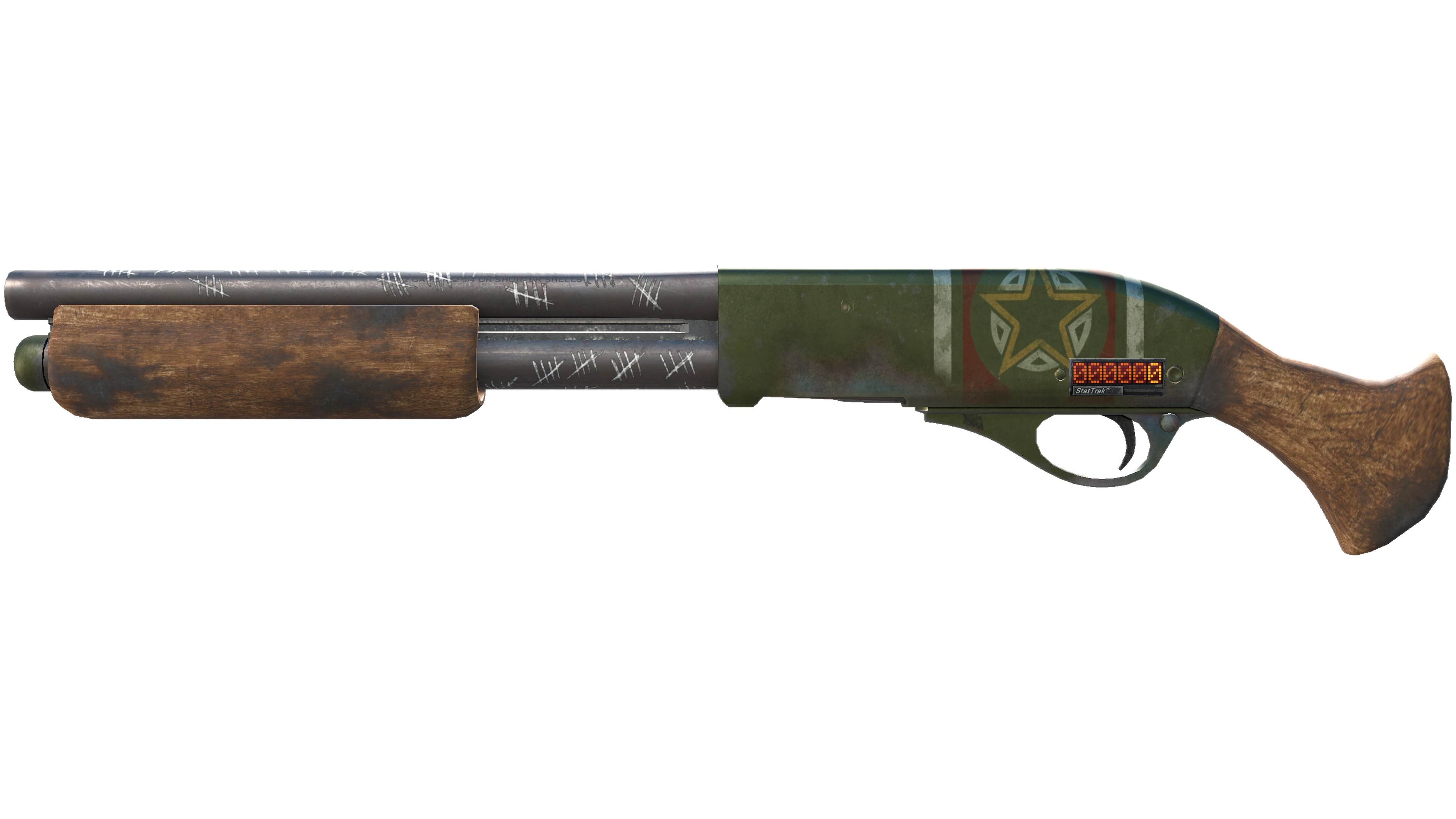 StatTrak™ Sawed-Off | Fubar (Well-Worn)