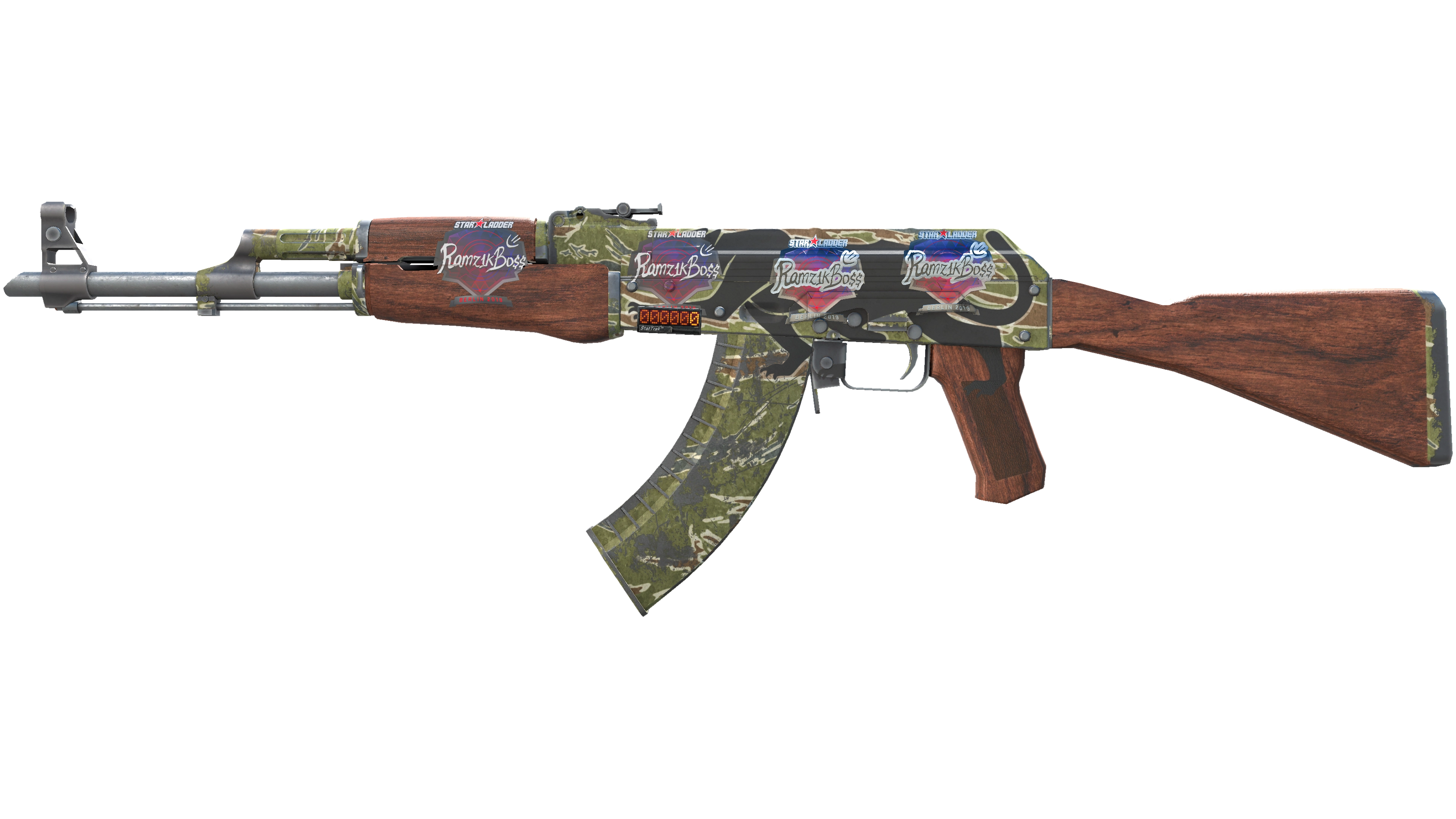 StatTrak™ AK-47 | Jaguar (Well-Worn)