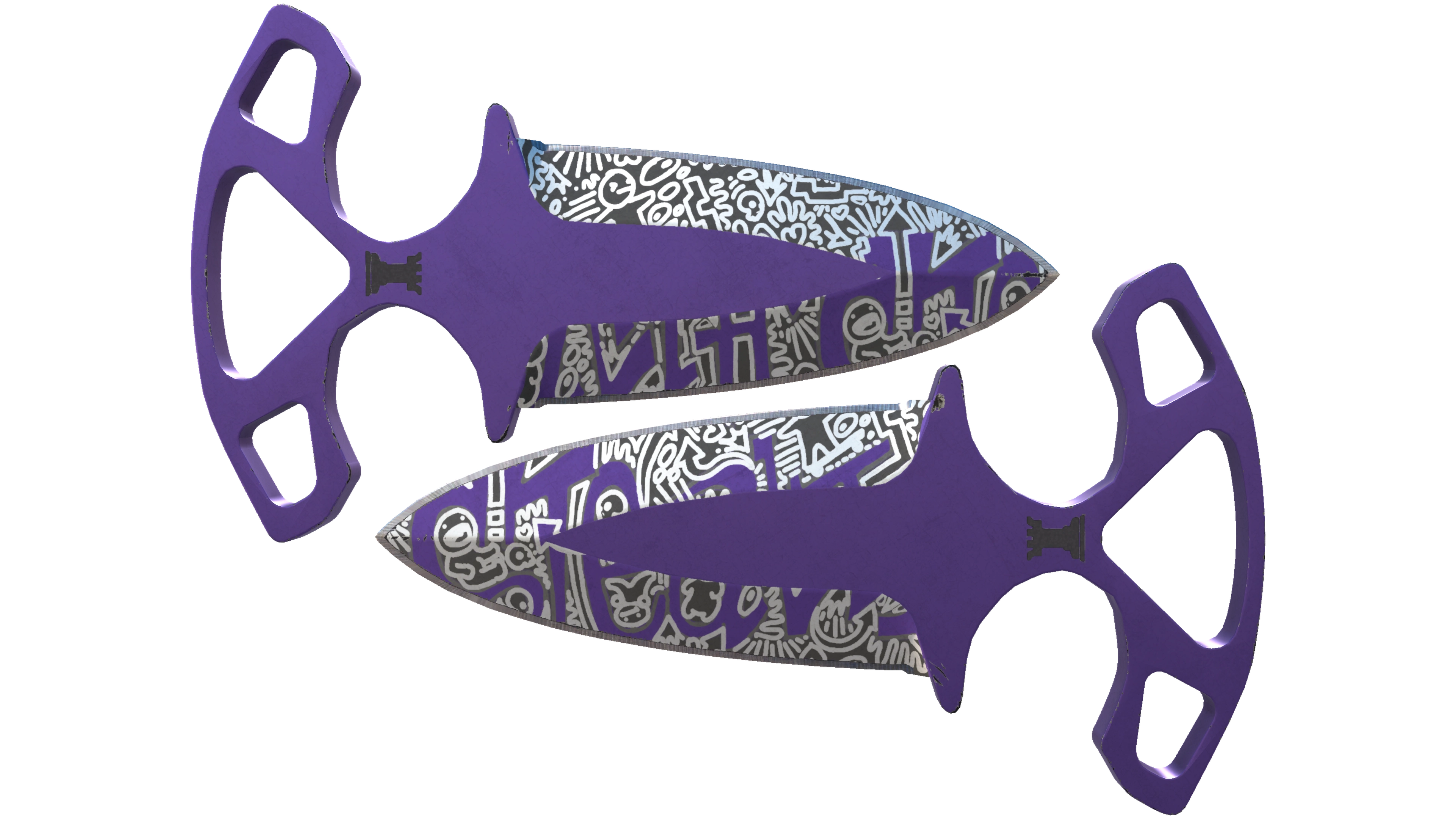 ★ StatTrak™ Shadow Daggers | Freehand (Field-Tested) thumbnail