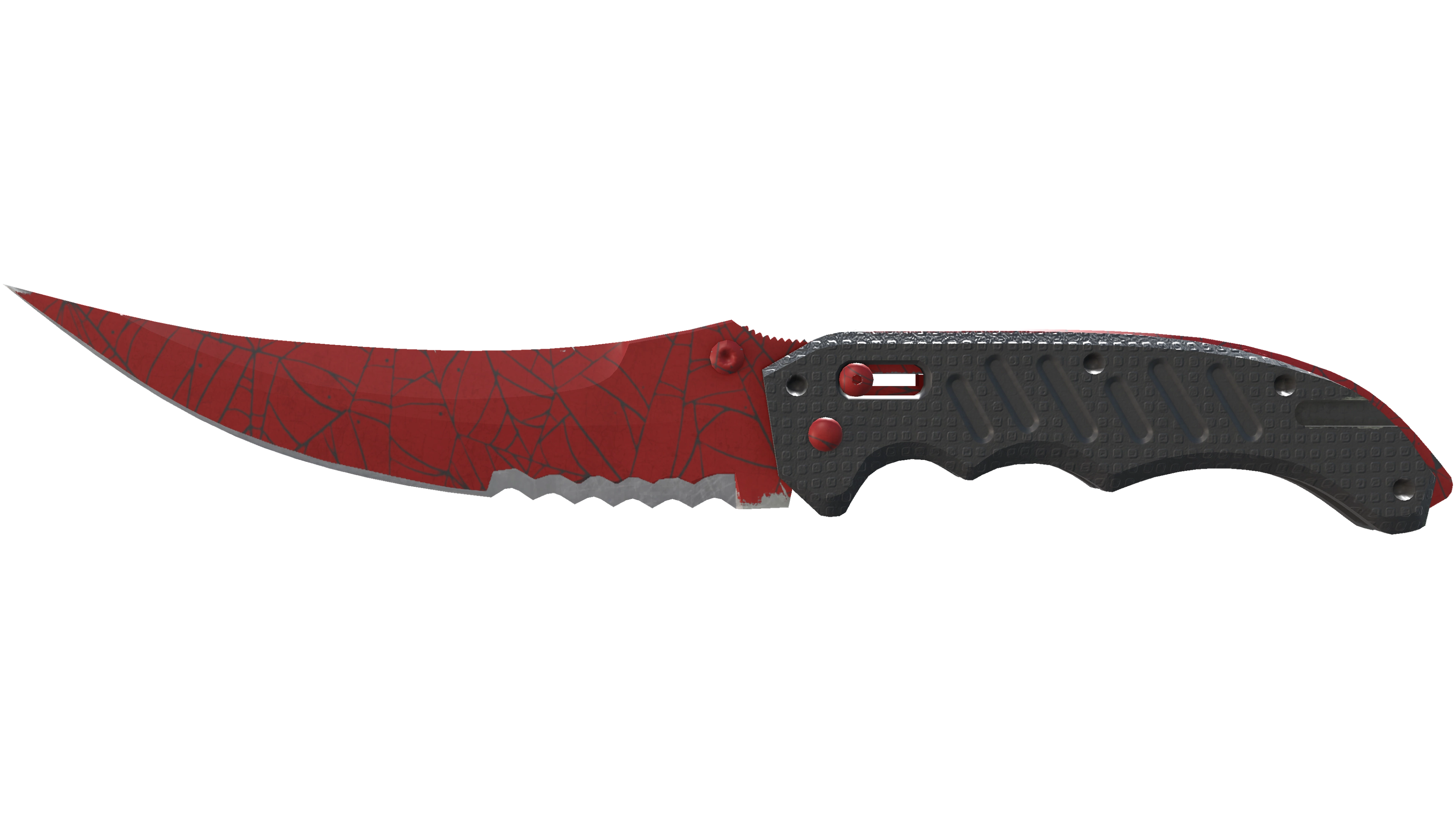★ StatTrak™ Flip Knife | Crimson Web (Minimal Wear) thumbnail