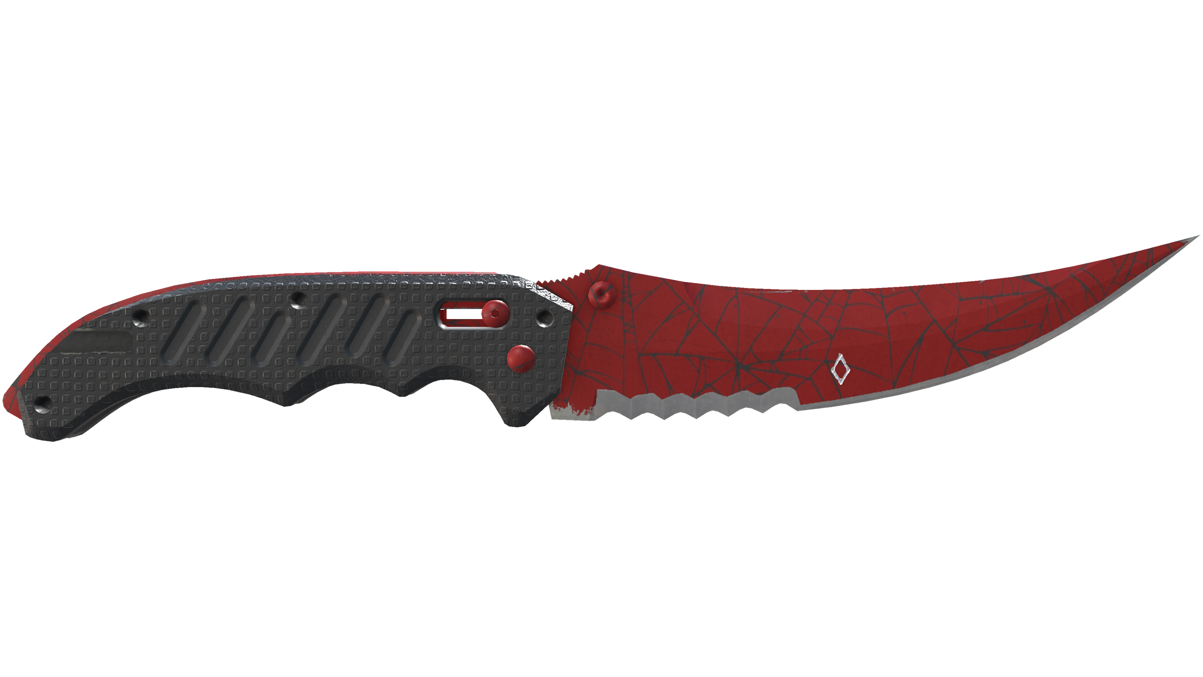 ★ StatTrak™ Flip Knife | Crimson Web (Minimal Wear)
