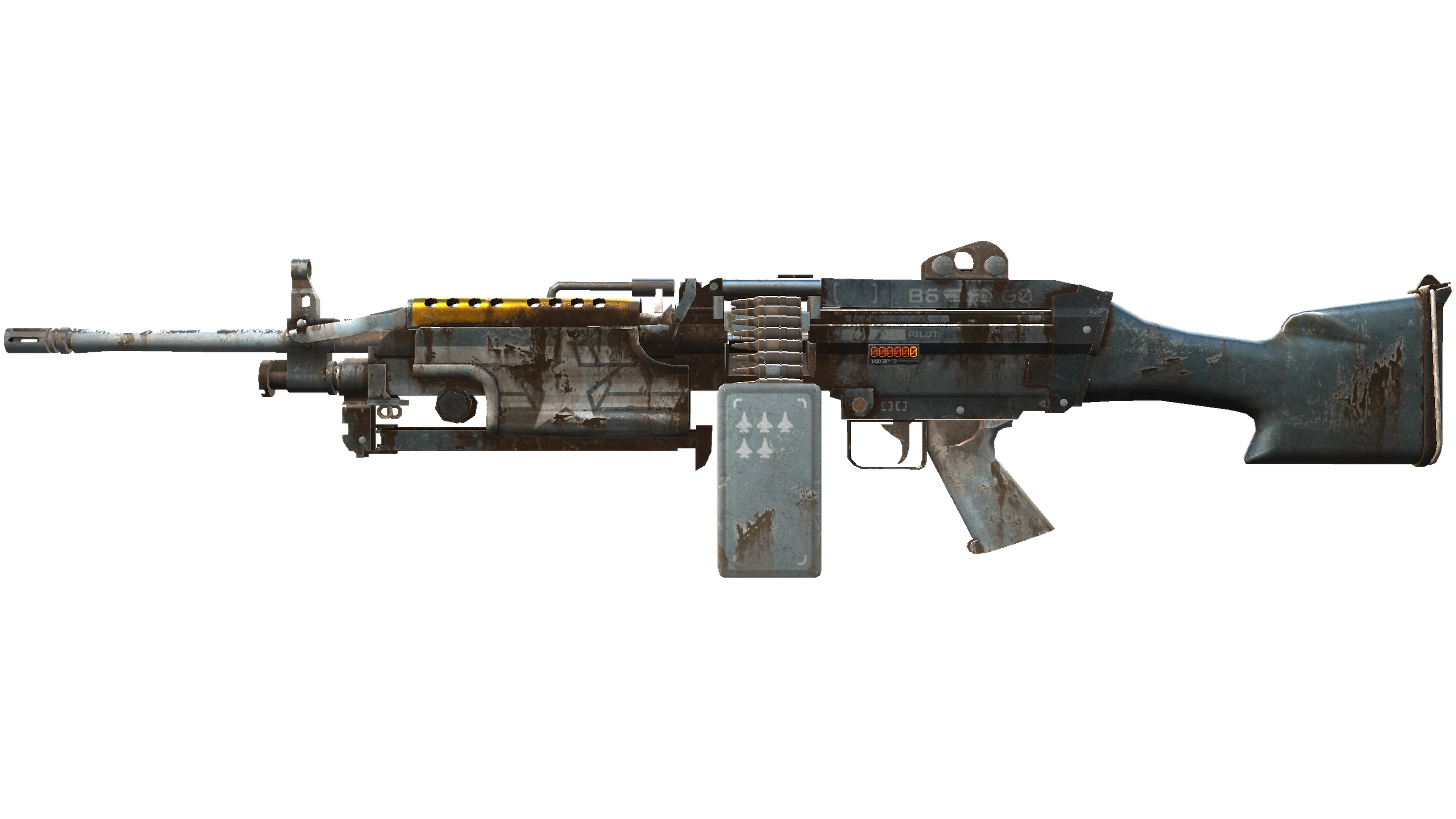 StatTrak™ M249 | Warbird (Battle-Scarred) thumbnail