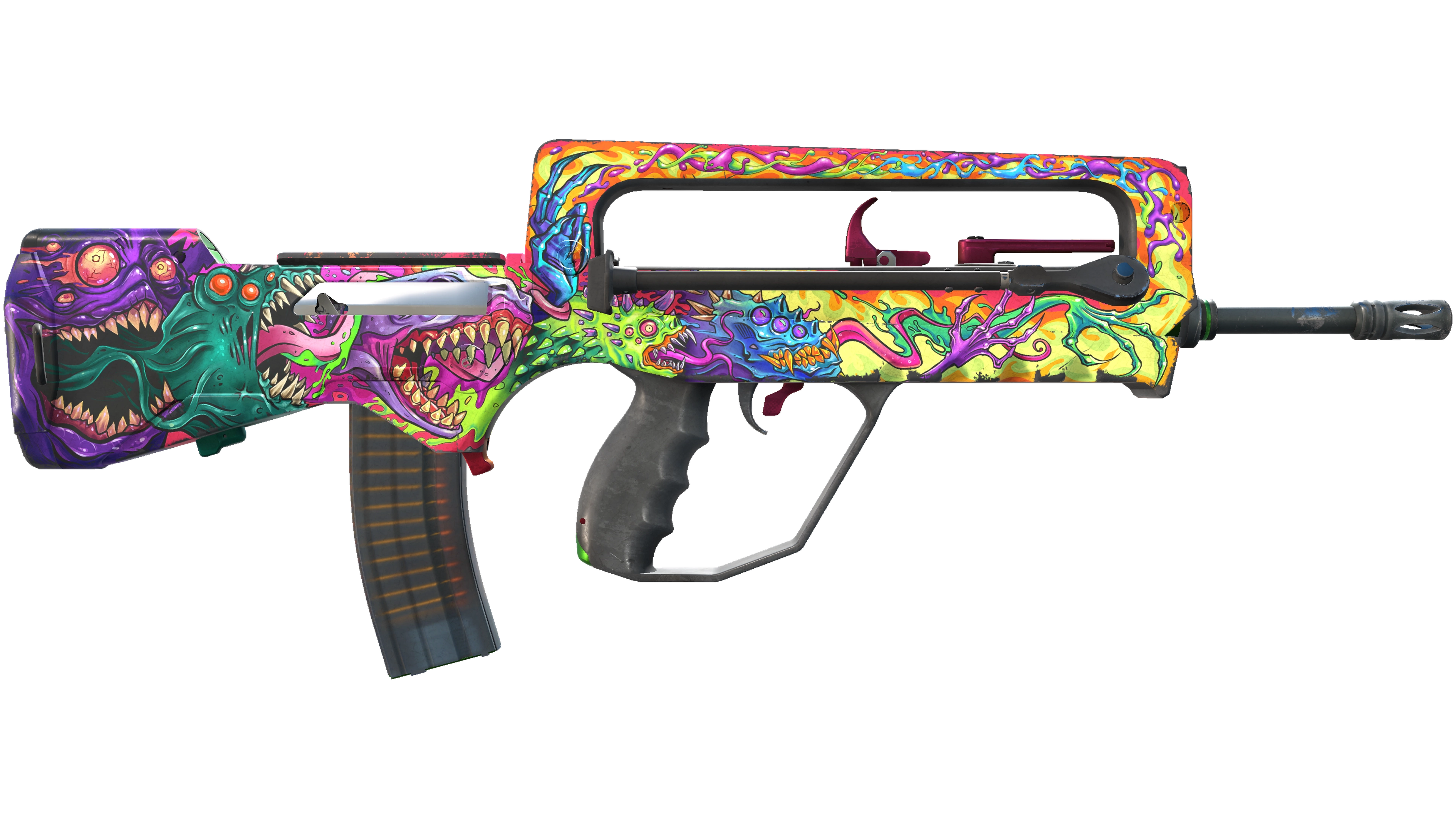 StatTrak™ FAMAS | Bad Trip (Well-Worn) thumbnail