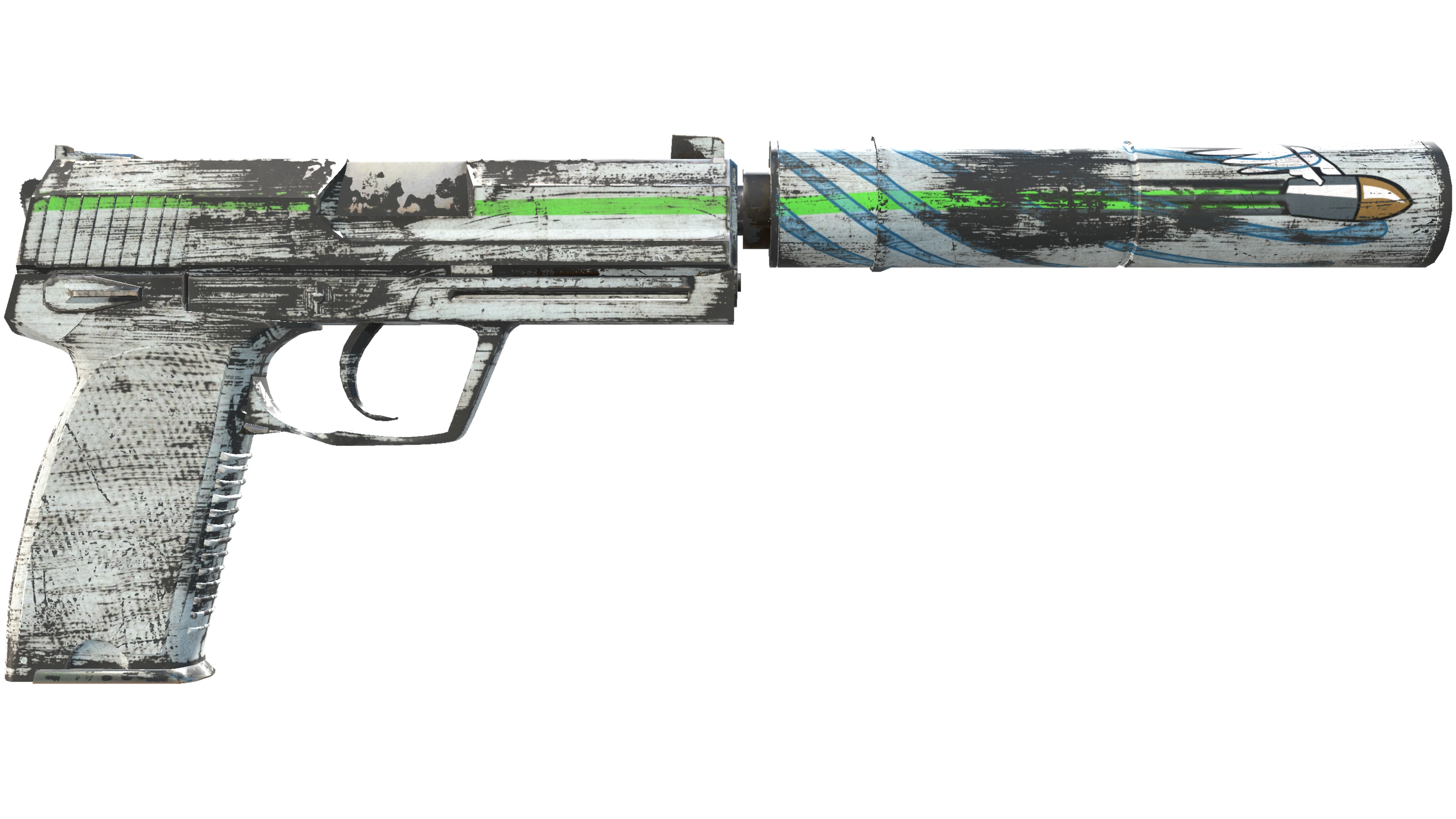 USP-S | Road Rash (Well-Worn) thumbnail
