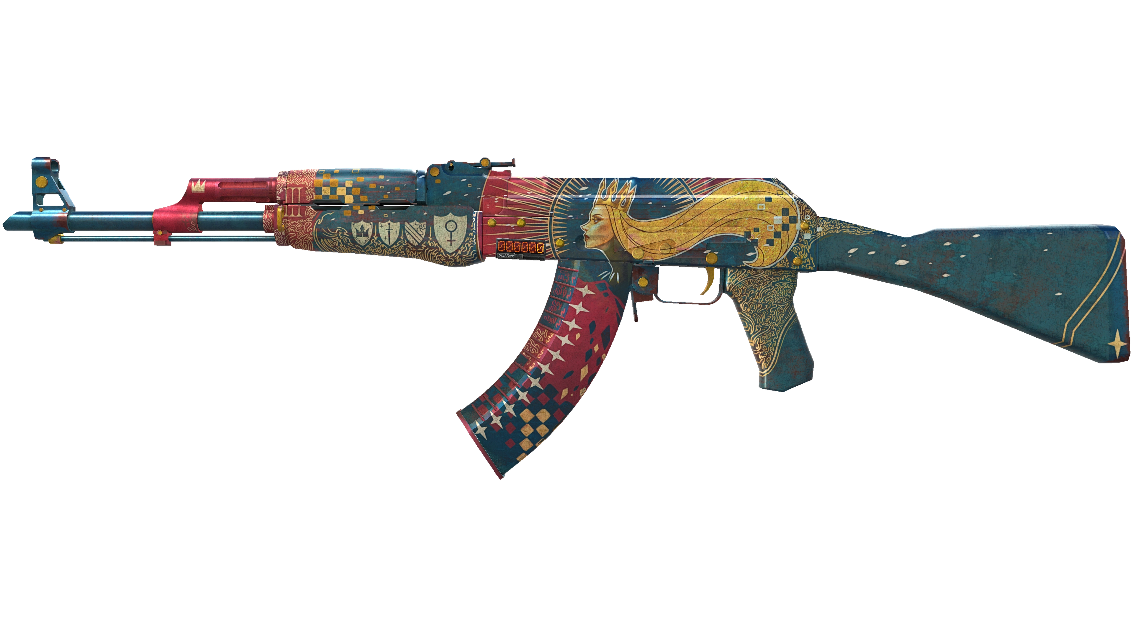 StatTrak™ AK-47 | The Empress (Battle-Scarred) thumbnail