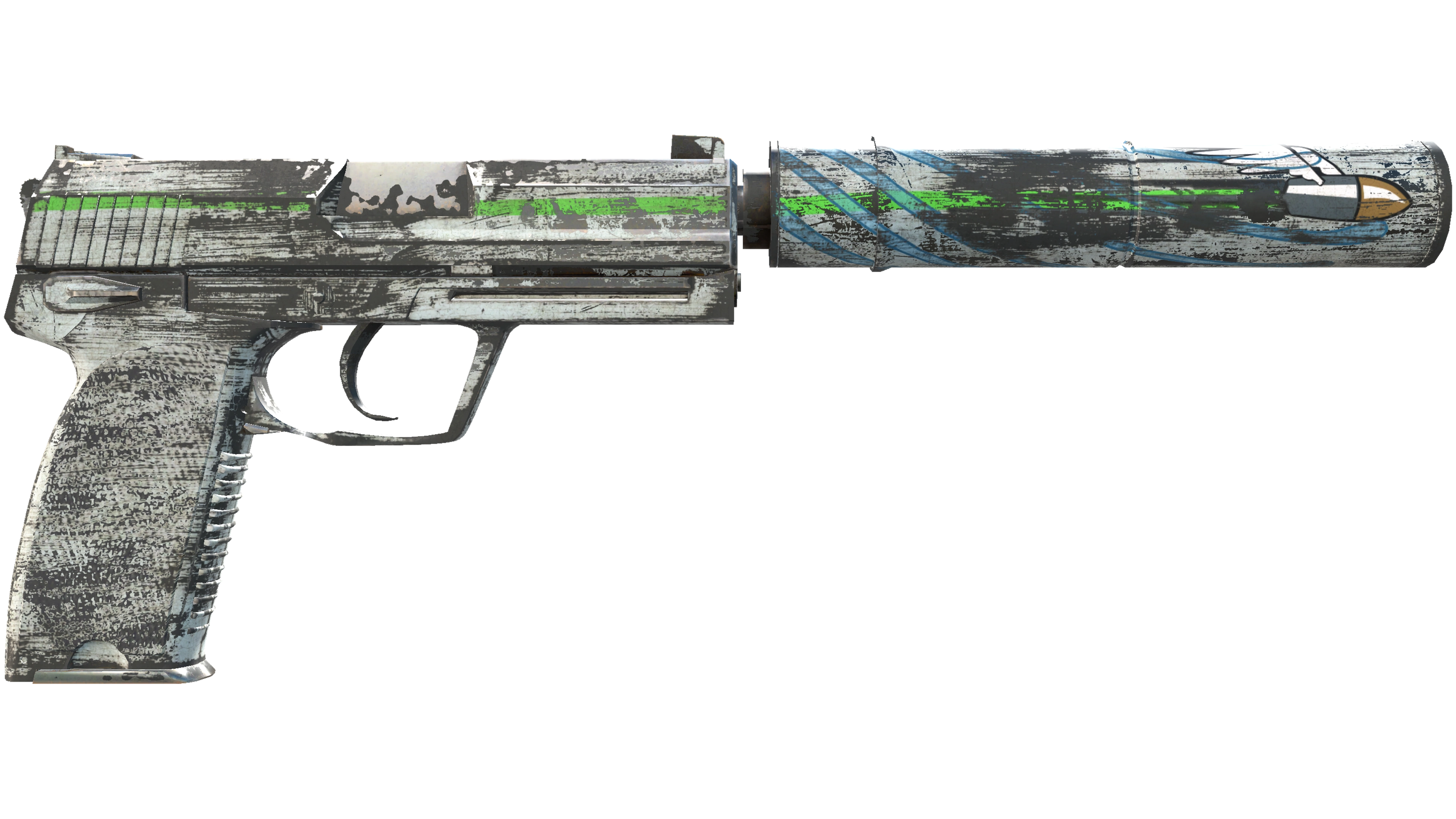 USP-S | Road Rash (Battle-Scarred) thumbnail