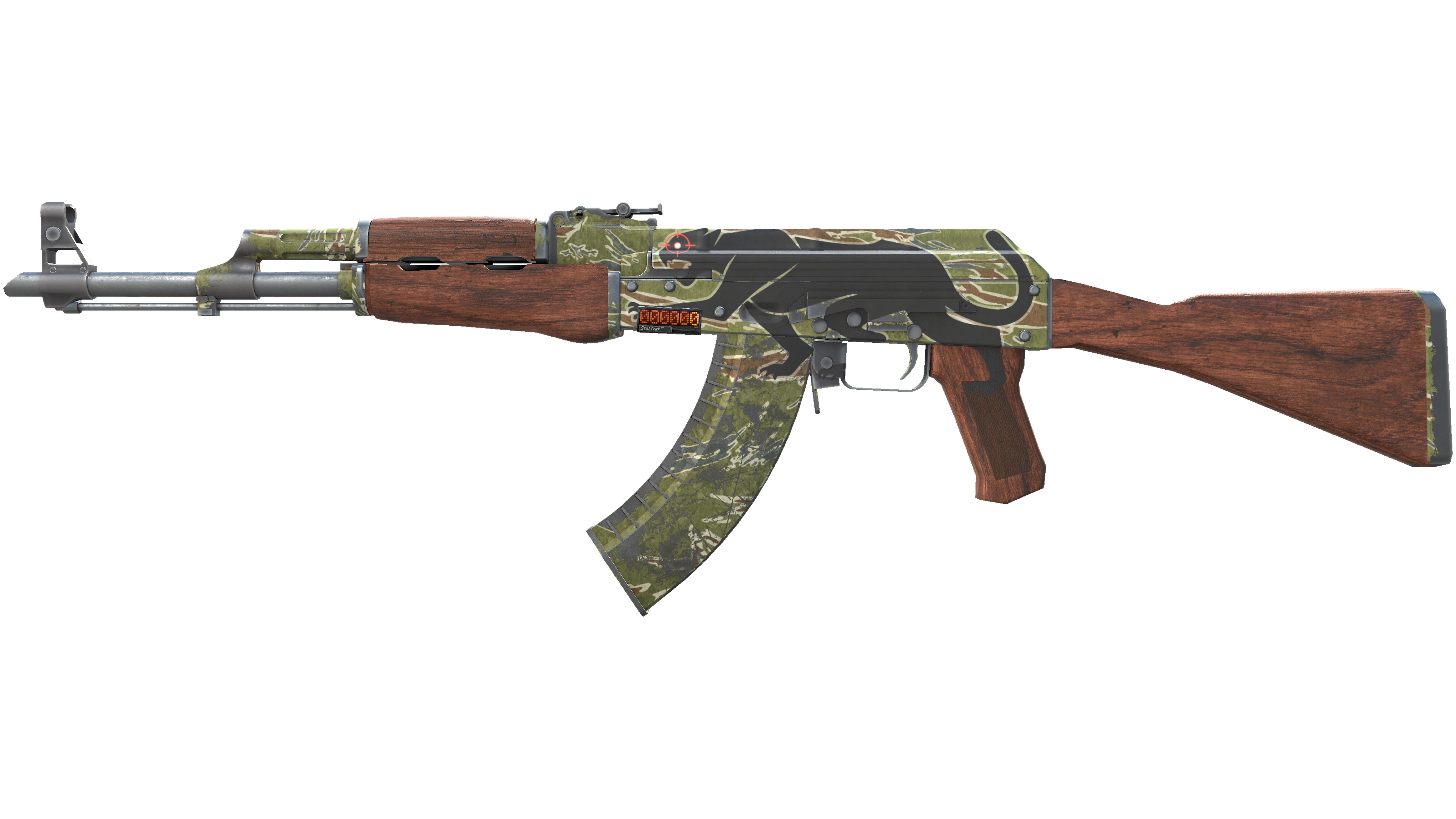 StatTrak™ AK-47 | Jaguar (Well-Worn)