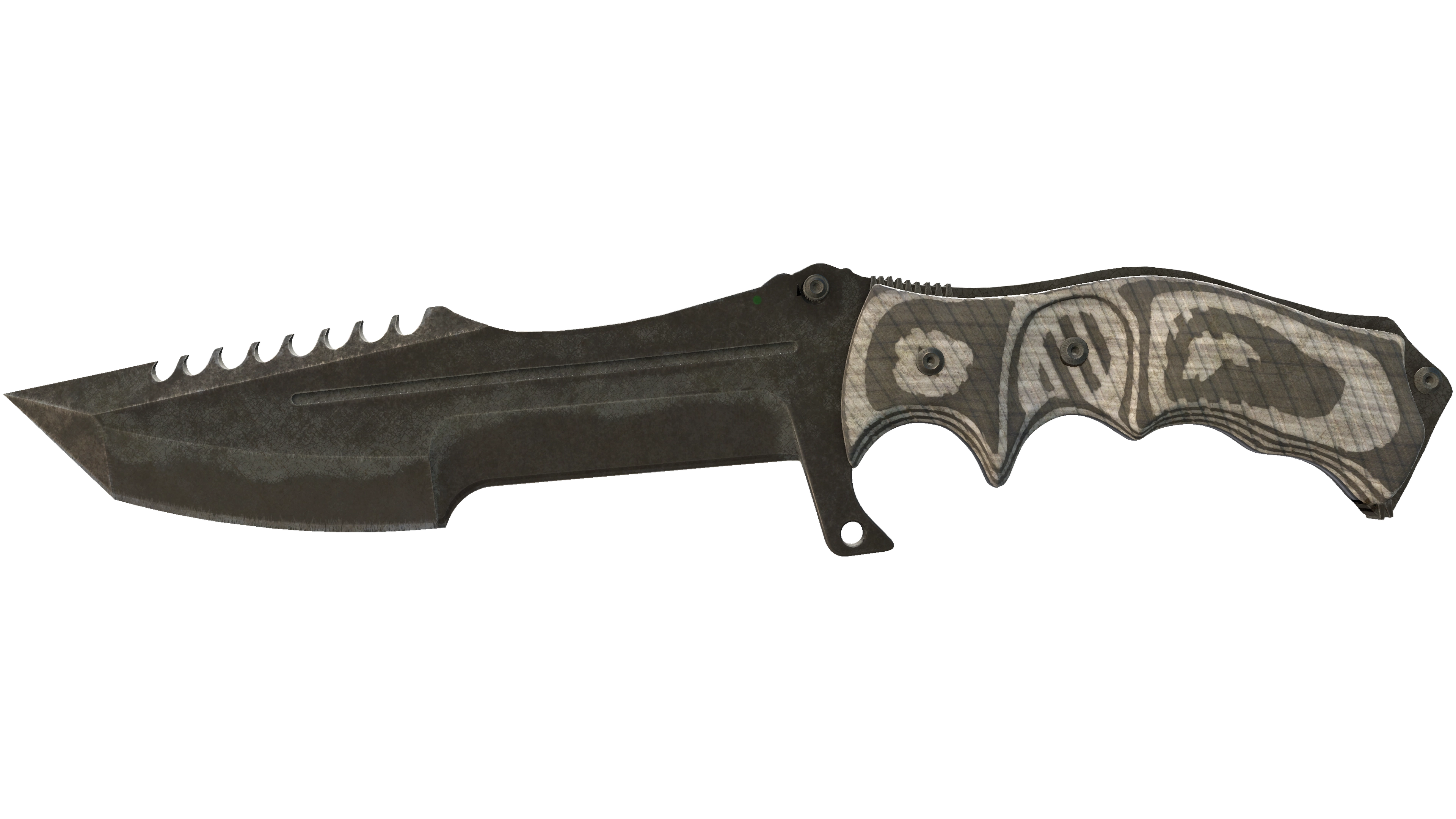 صورة مصغرة لـ ★ StatTrak™ Huntsman Knife | Black Laminate (Battle-Scarred)