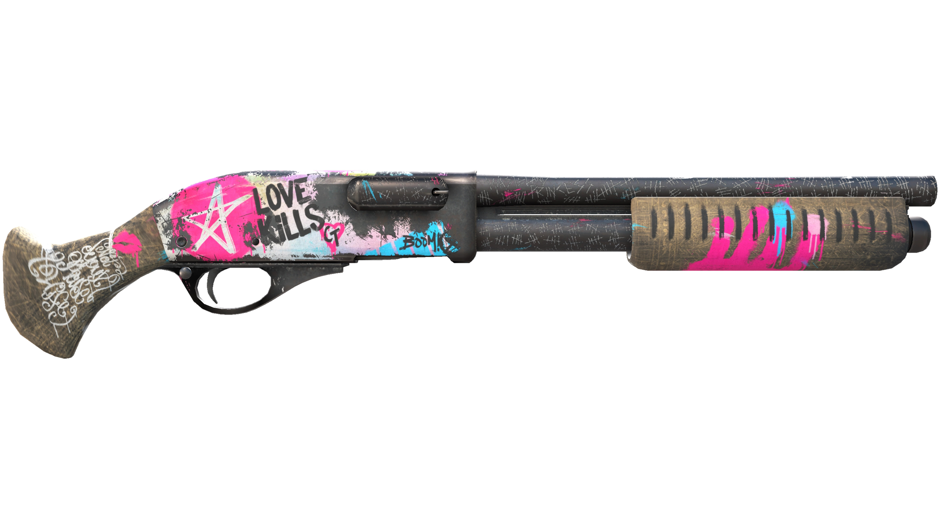 StatTrak™ Sawed-Off | Wasteland Princess (Well-Worn) thumbnail