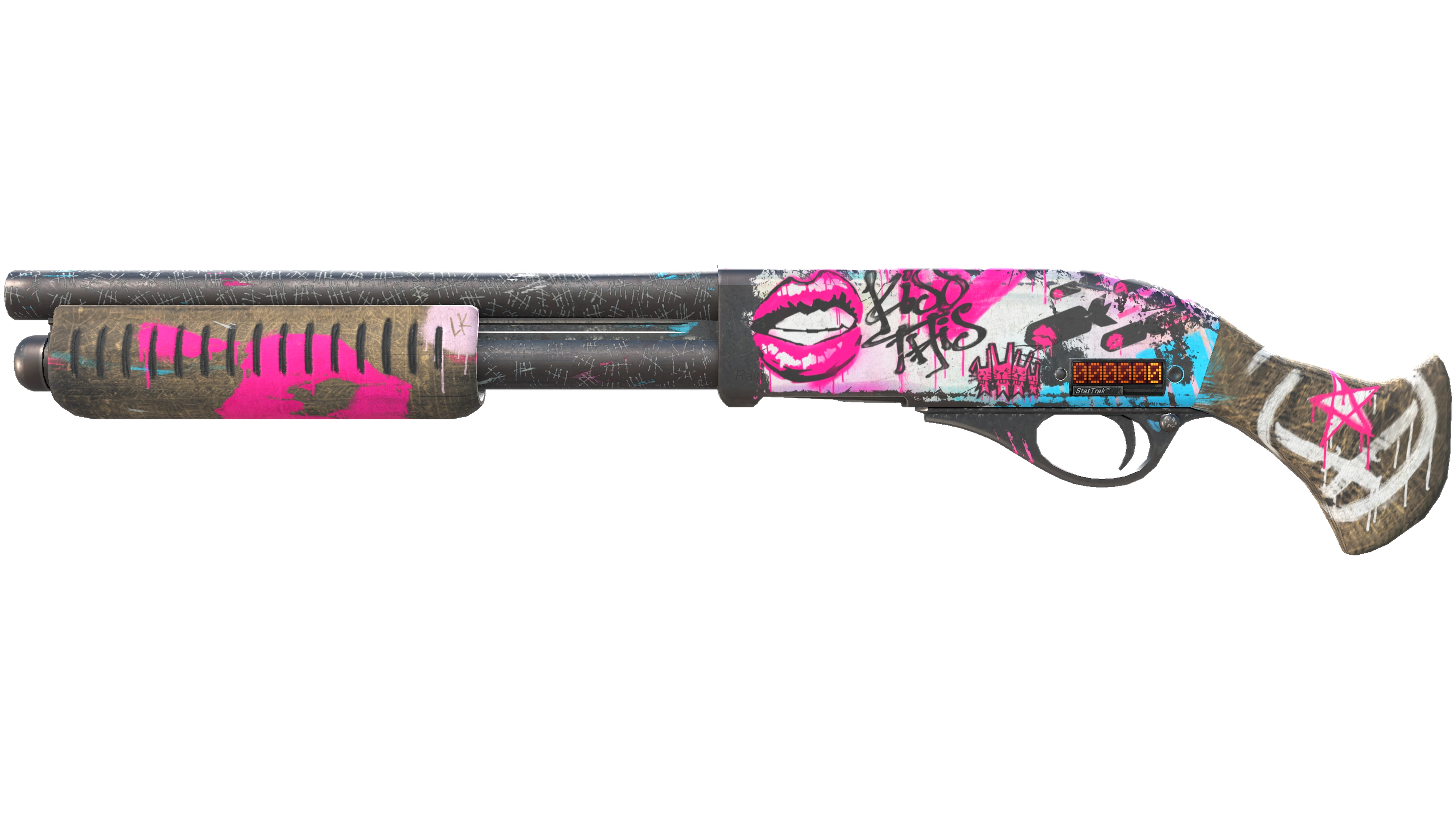 StatTrak™ Sawed-Off | Wasteland Princess (Well-Worn) thumbnail